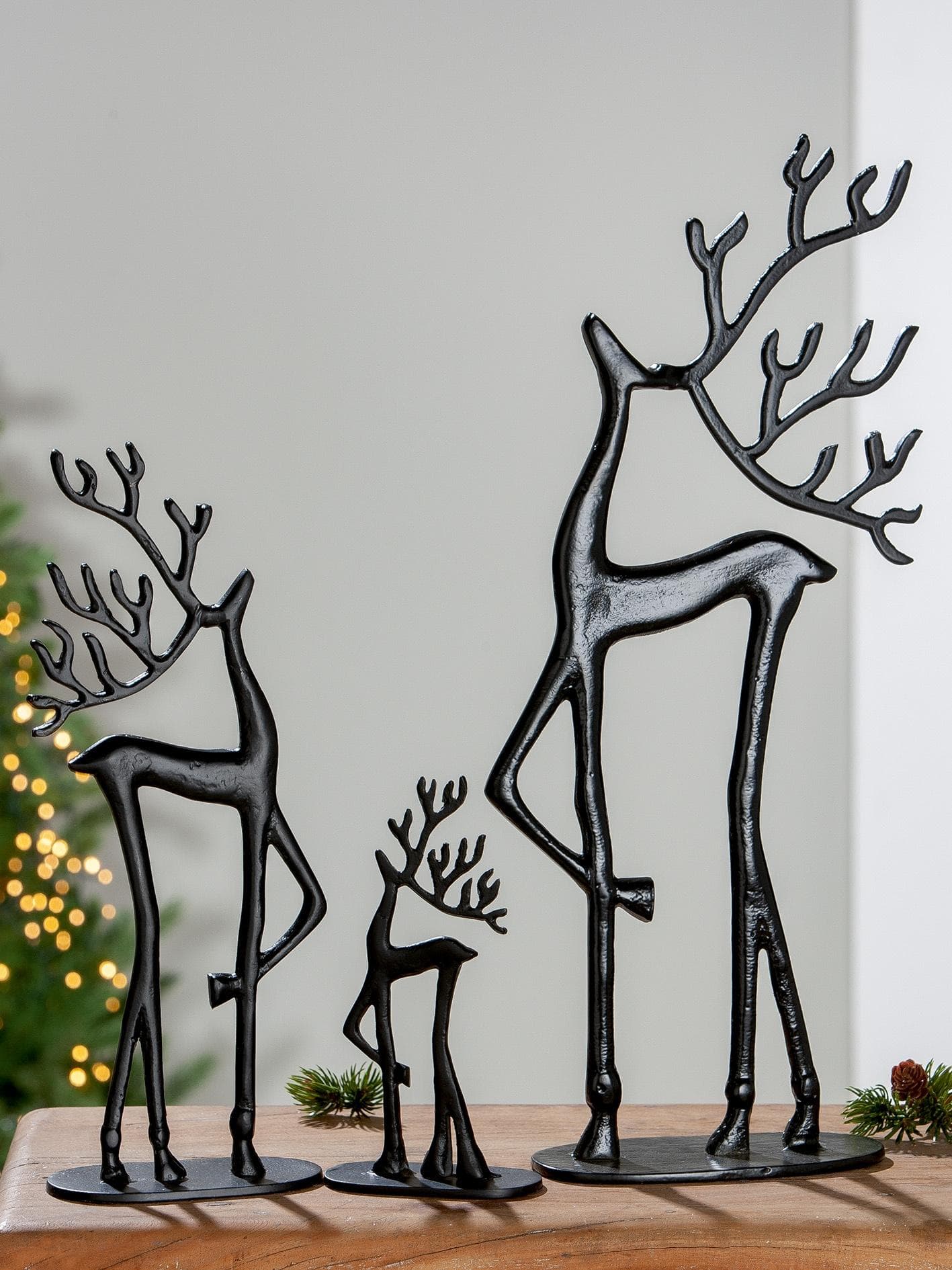 Casablanca by Gilde Tierfigur Standrelief Rentier