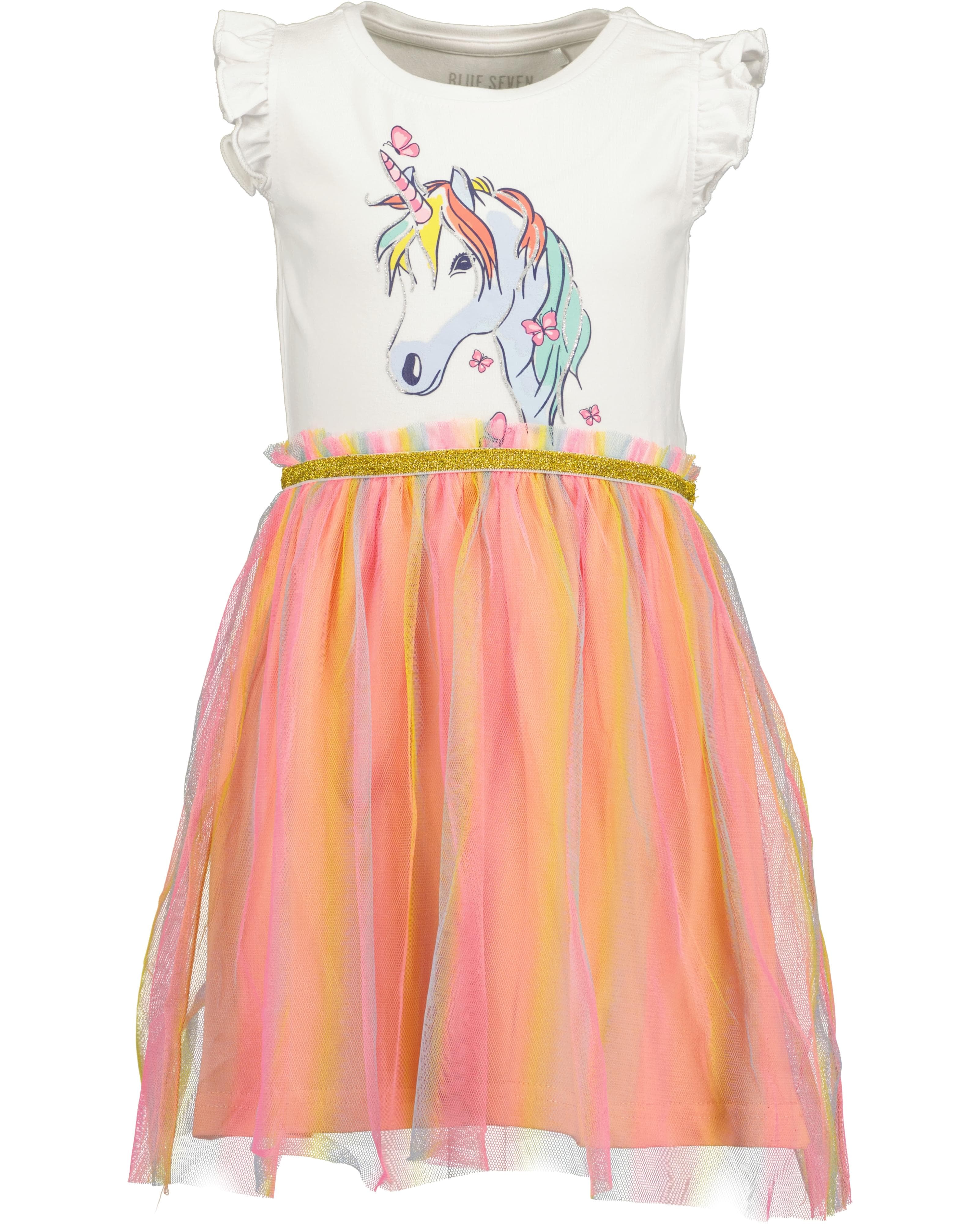 Blue Seven Minikleid Mädchen weiß Jersey Baumwolle