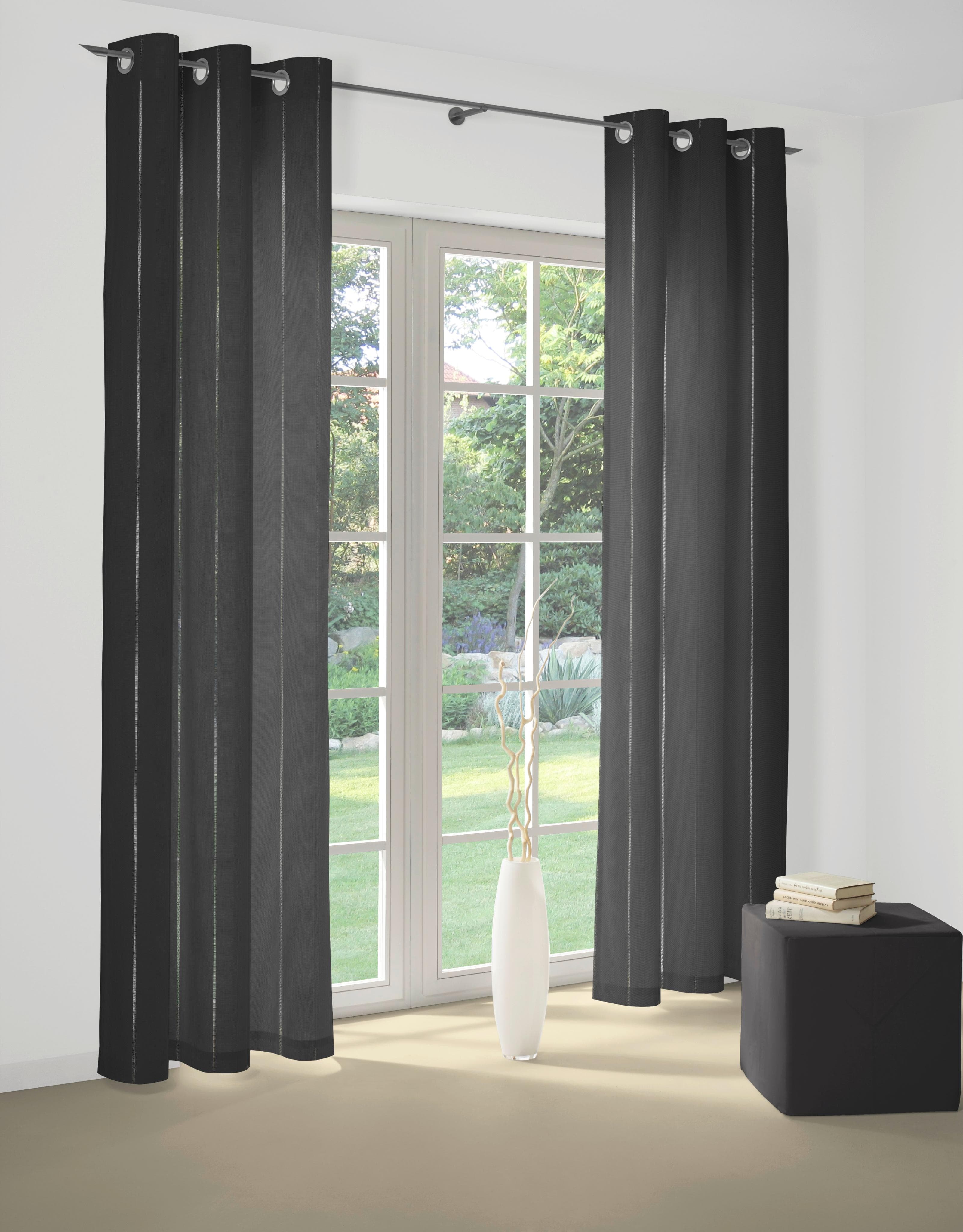 Wirth Felsted Vorhang: Blickdicht, Jacquard, Skandinavischer Stil