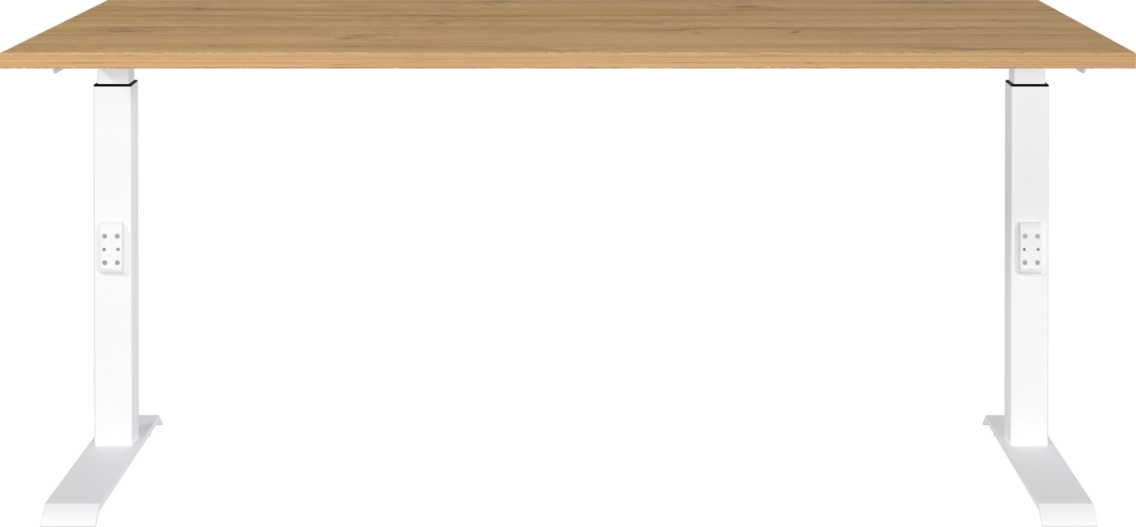 Schreibtisch GERMANIA Downey Eiche Nachbildung Weiß