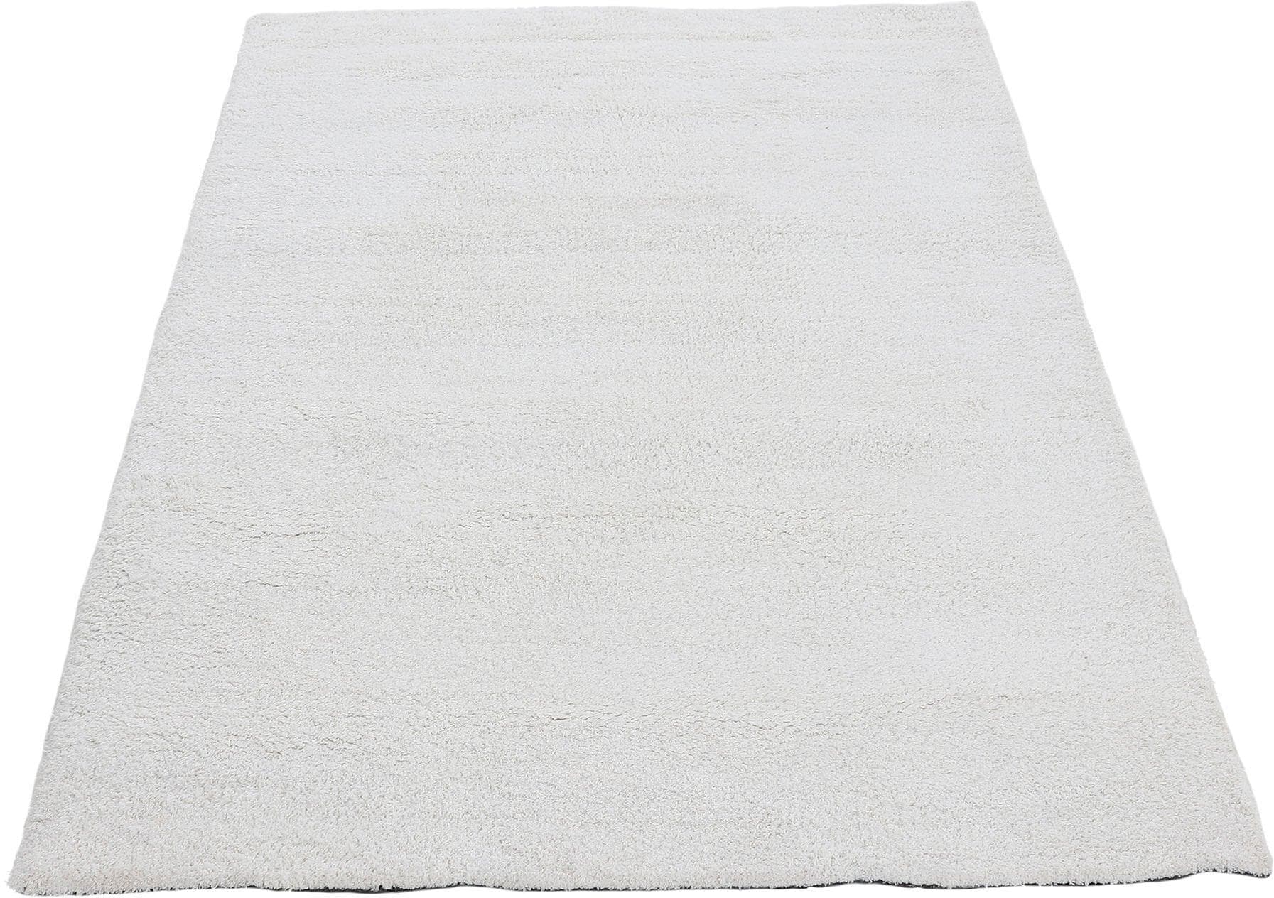 Carpetfine Hochflor-Teppich Silky Beige-Creme Shaggy
