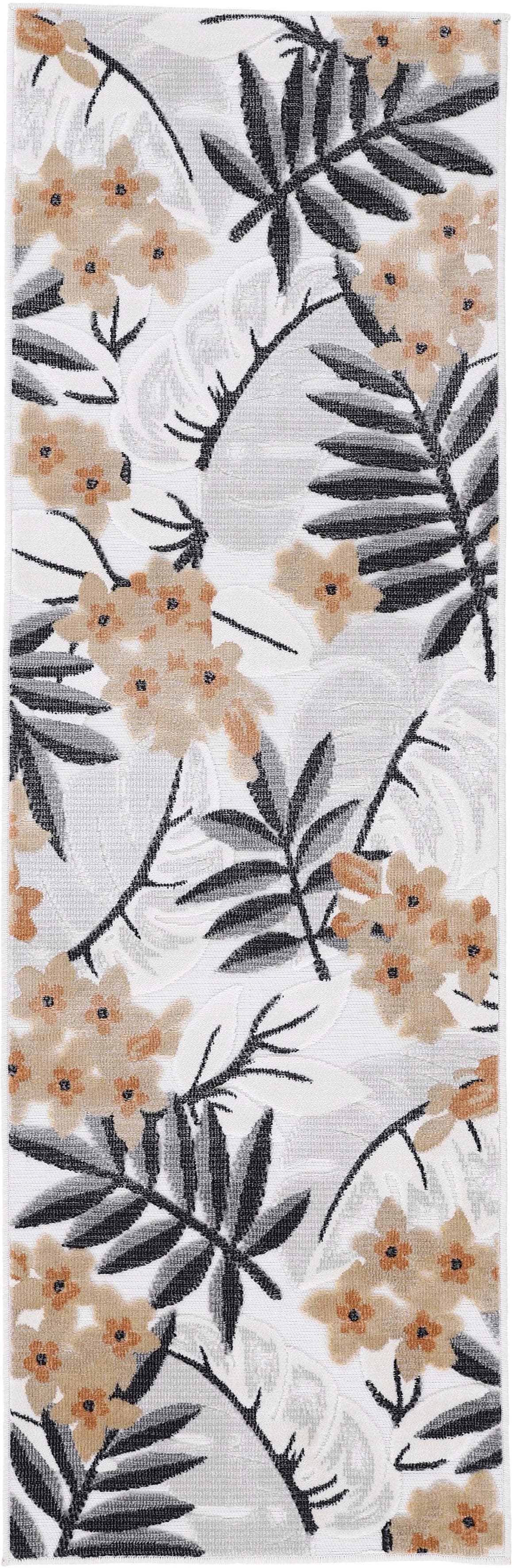 CarpetFine Deja 102 Teppich Läufer beige Polypropylen