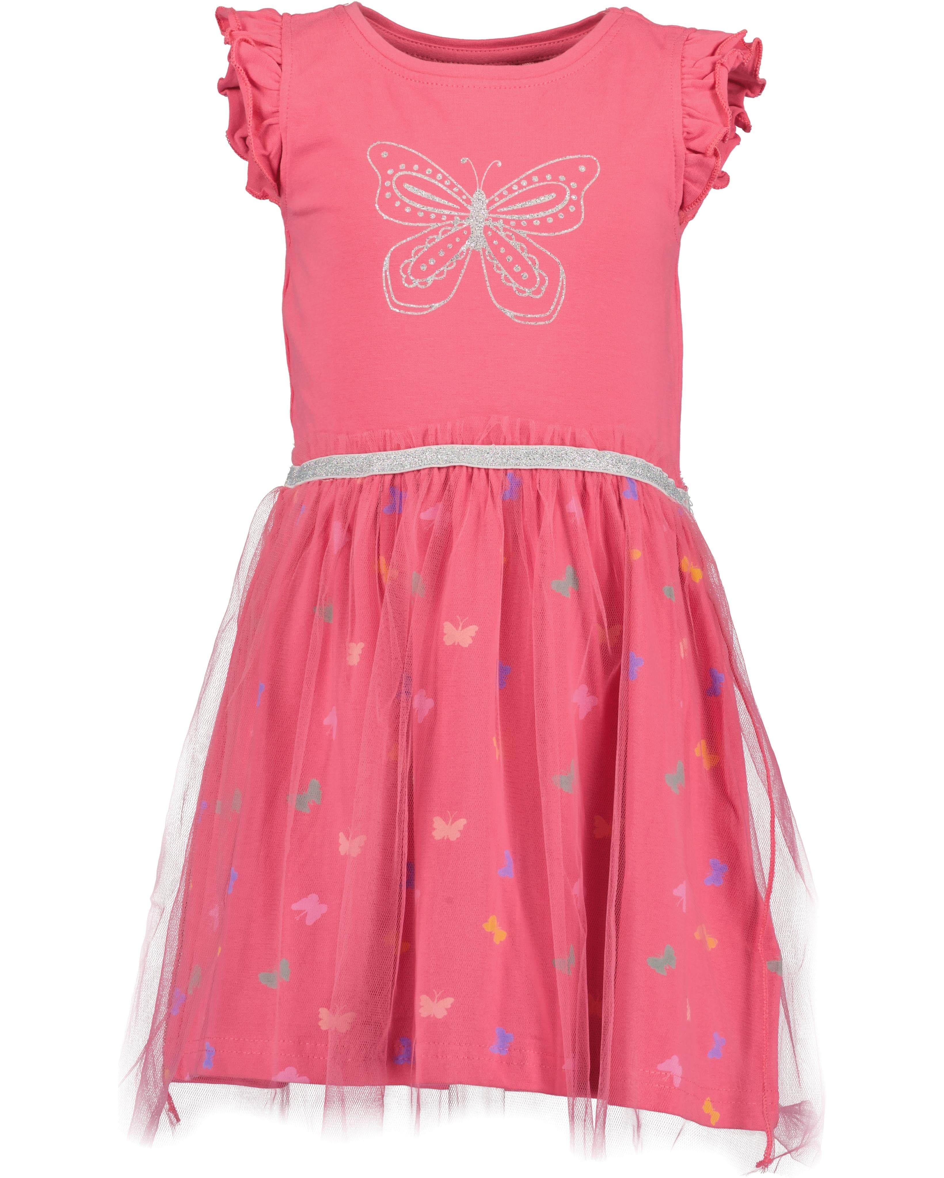 Minikleid BLUE SEWN Mädchen Gr. 104 pink Jersey Baumwolle