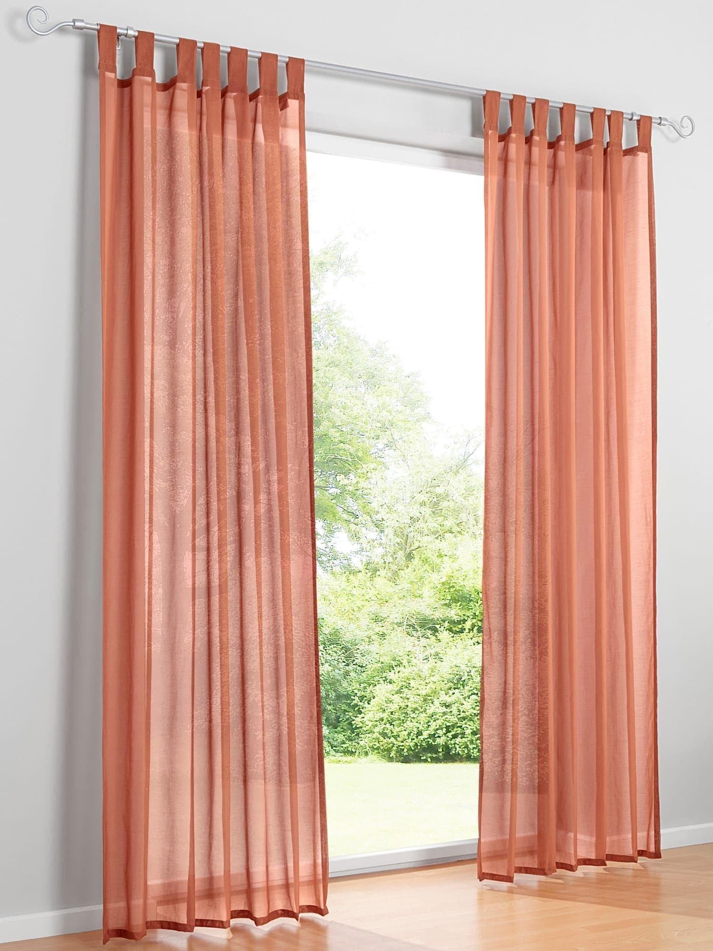 heine Gardine Dekostore Schlaufen Polyester