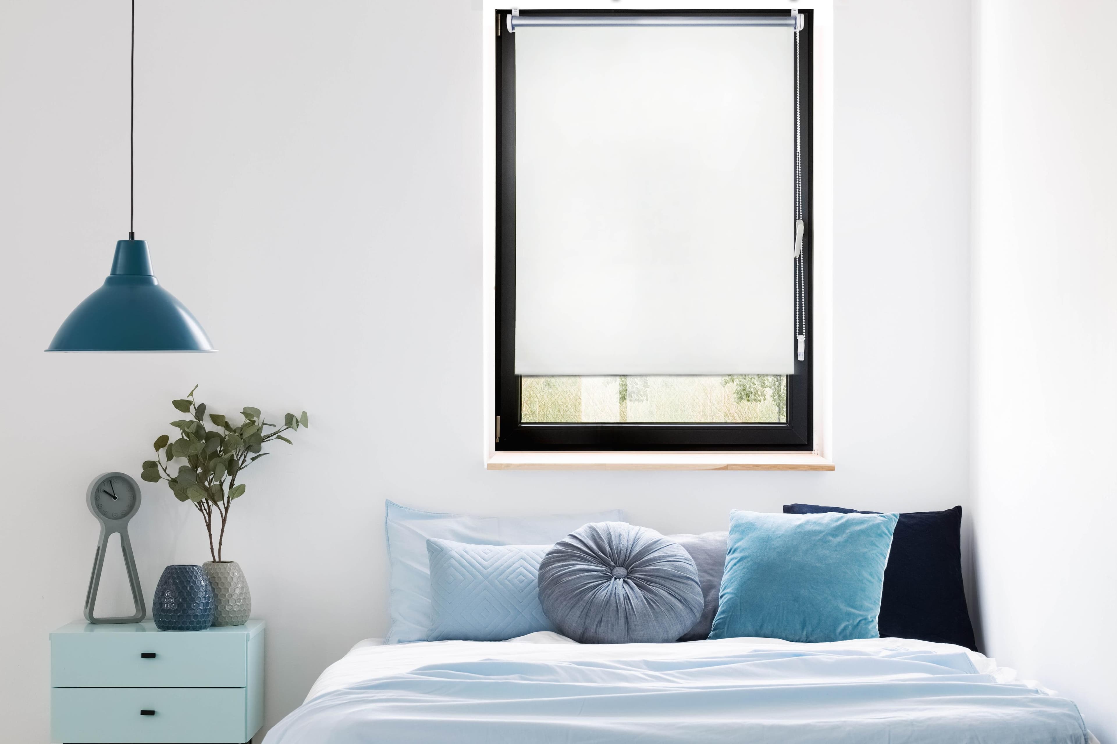 Seitenzugrollo MYDECO Trend weiß mit Thermofunktion