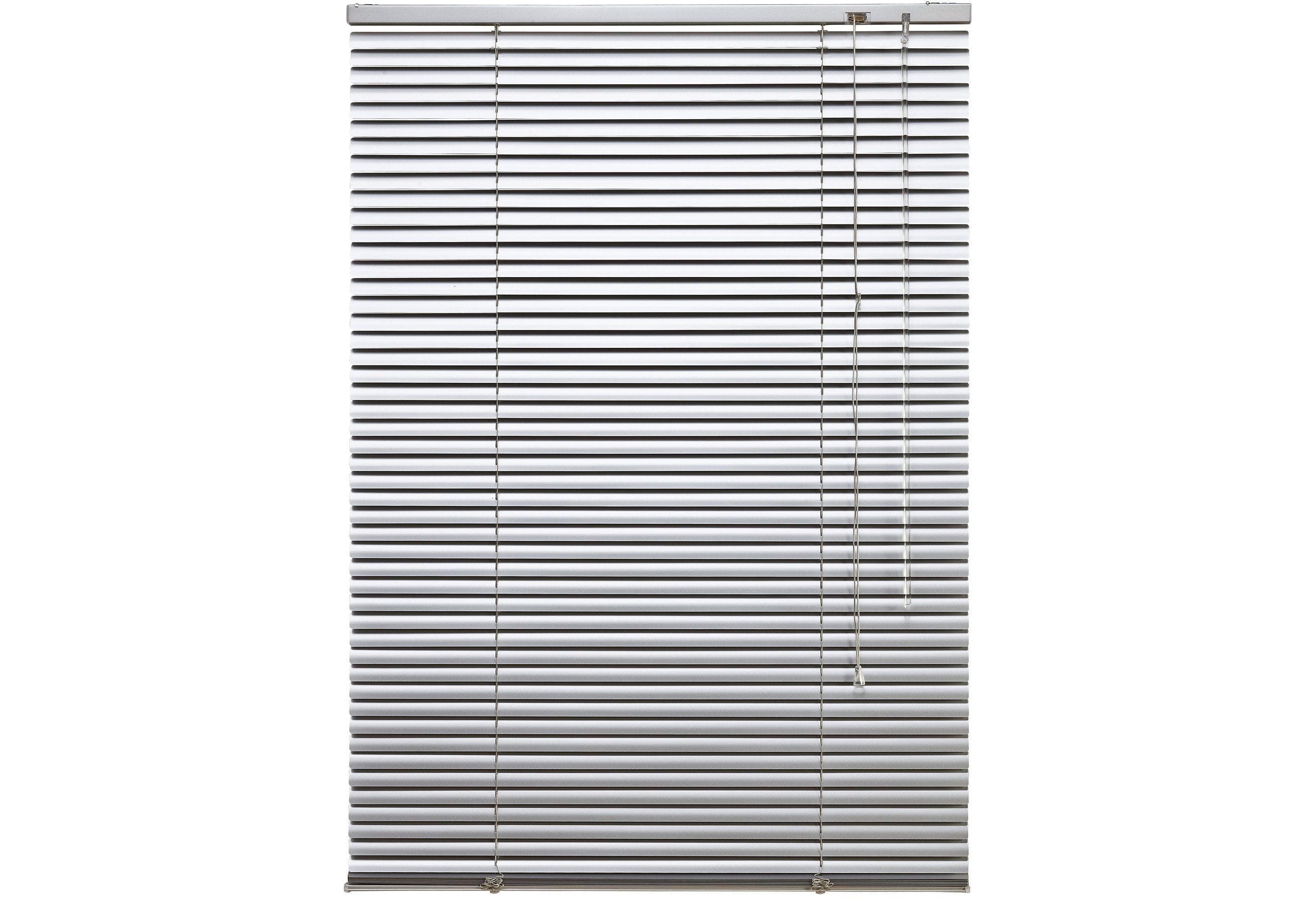 Liedeco Aluminium-Jalousie Silber 160x160 cm