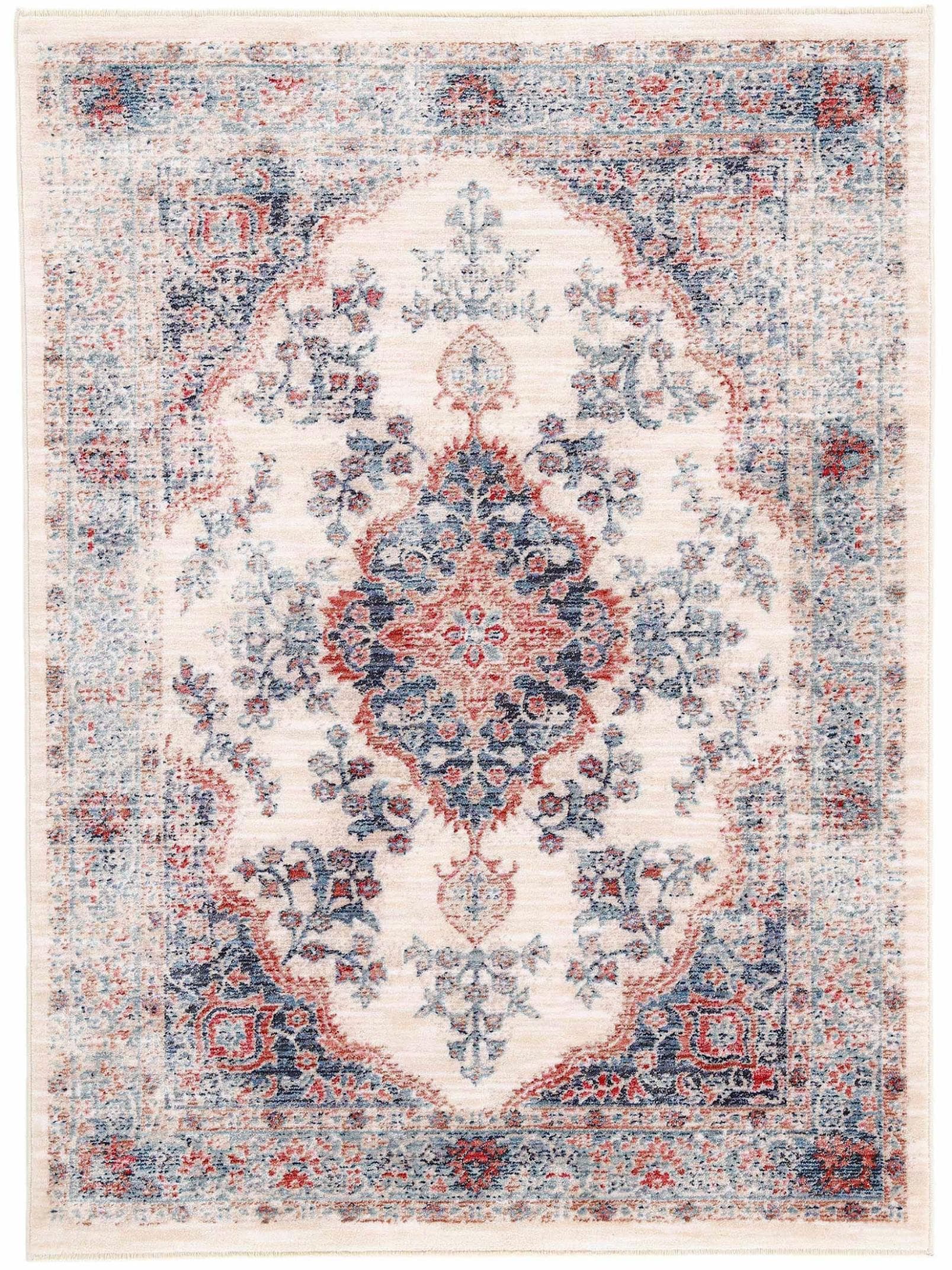 CARPETFINE Phoenix Vintage Teppich Beige Orientalisch