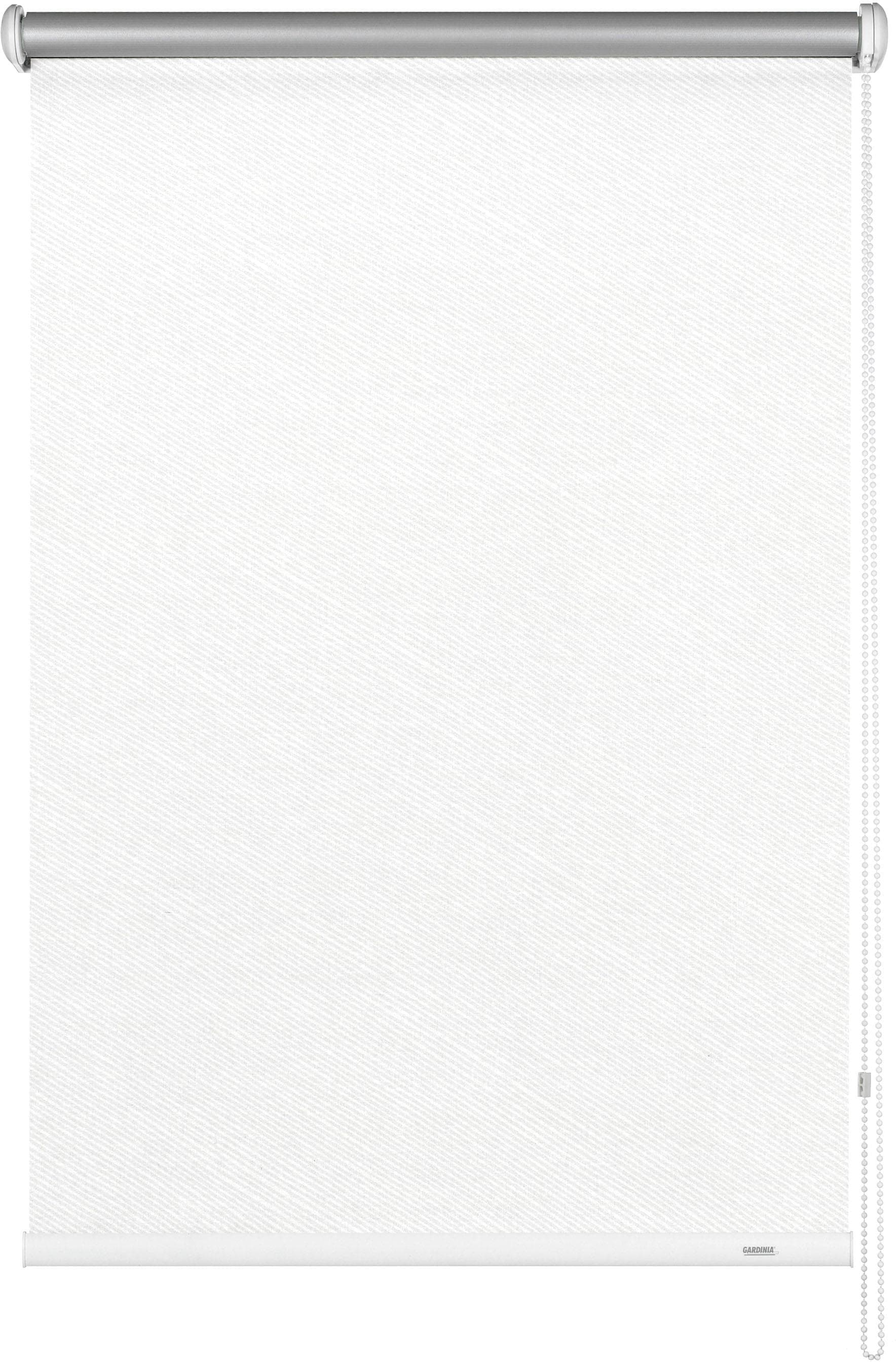 Seitenzugrollo GARDINIA Schwarz/Weiß Thermo 202x180cm