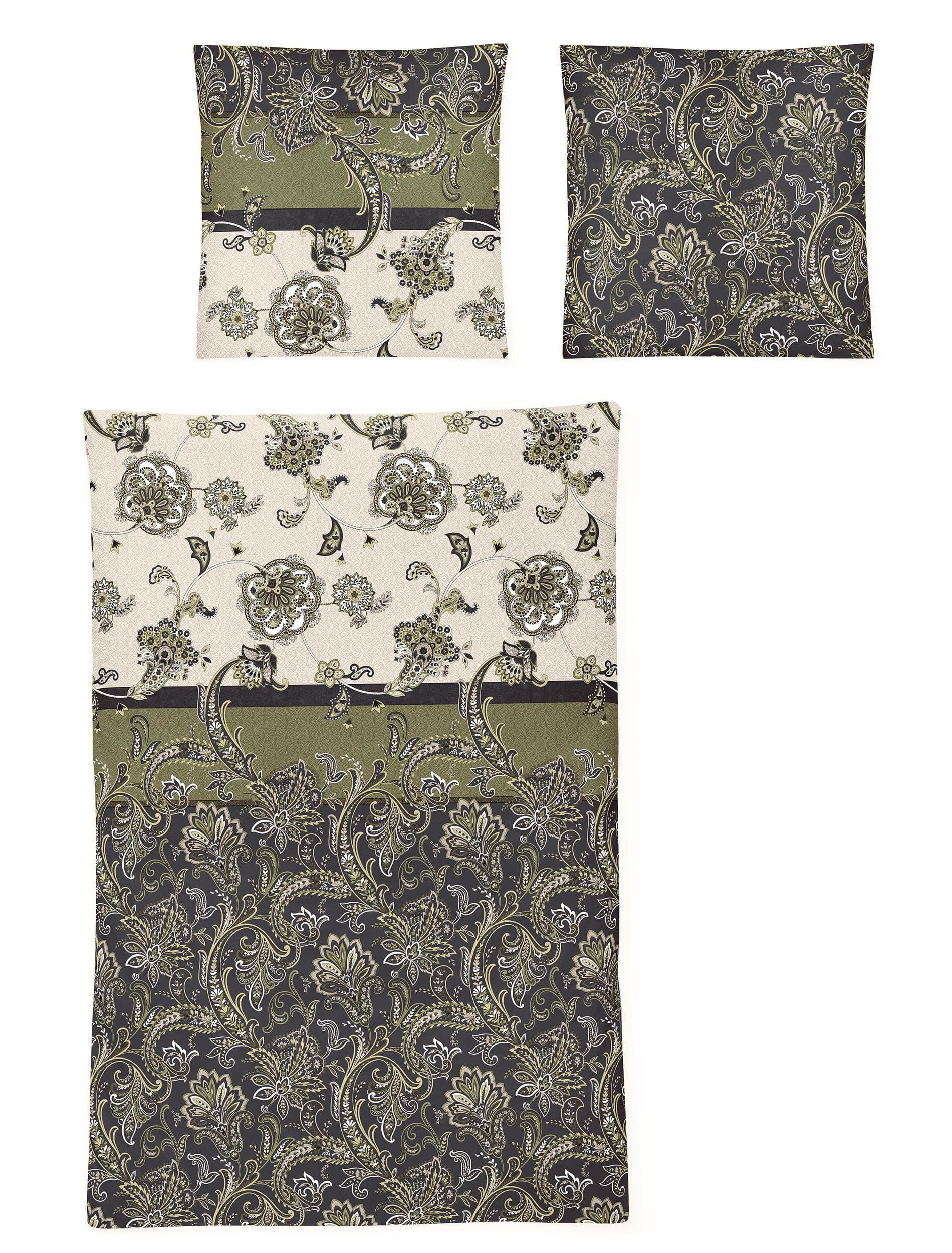 IRISETTE Bettwäsche Koala 8428 Blau Feinbiber 155x220 cm