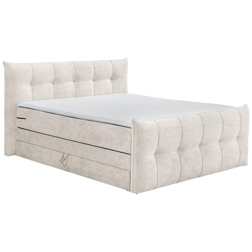 Esposa Boxspringbett Creme Bettkasten