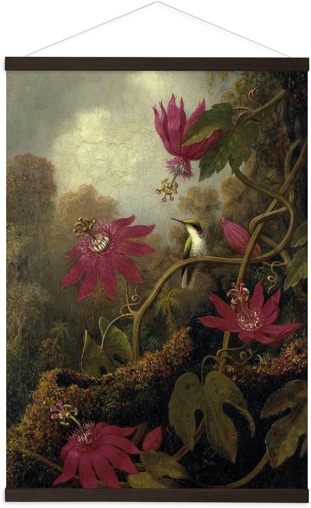 ART FOR THE HOME Leinwandbild Vogel Landschaft Mehrfarbig