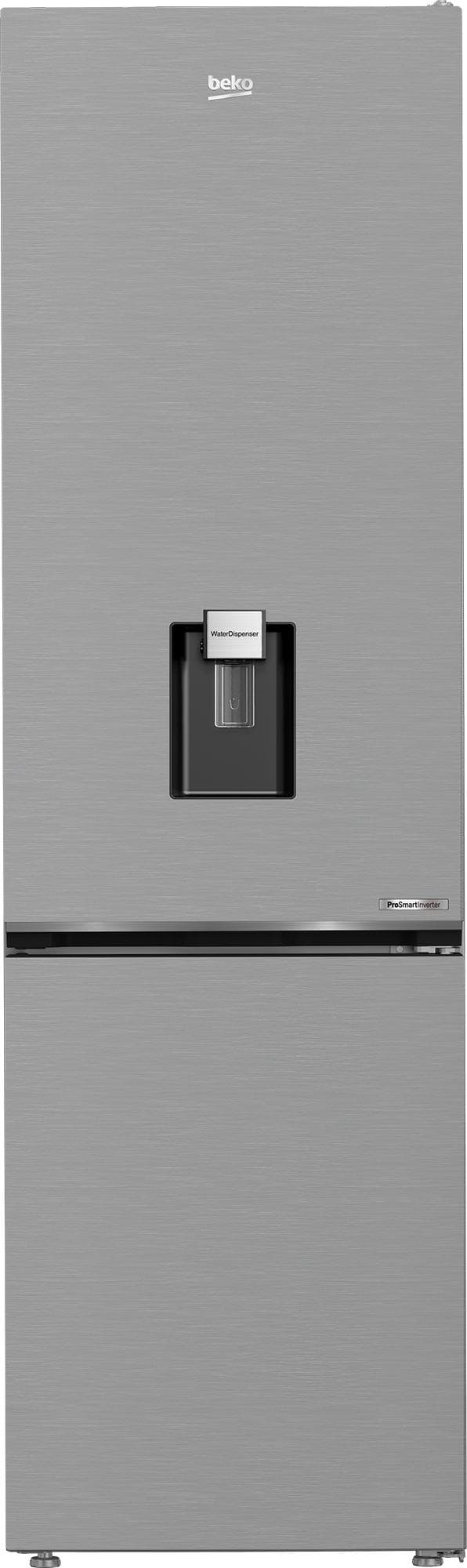 BEKO Kühl-/Gefrierkombination B5RCNA406DHXB1 Edelstahl-Look NoFrost