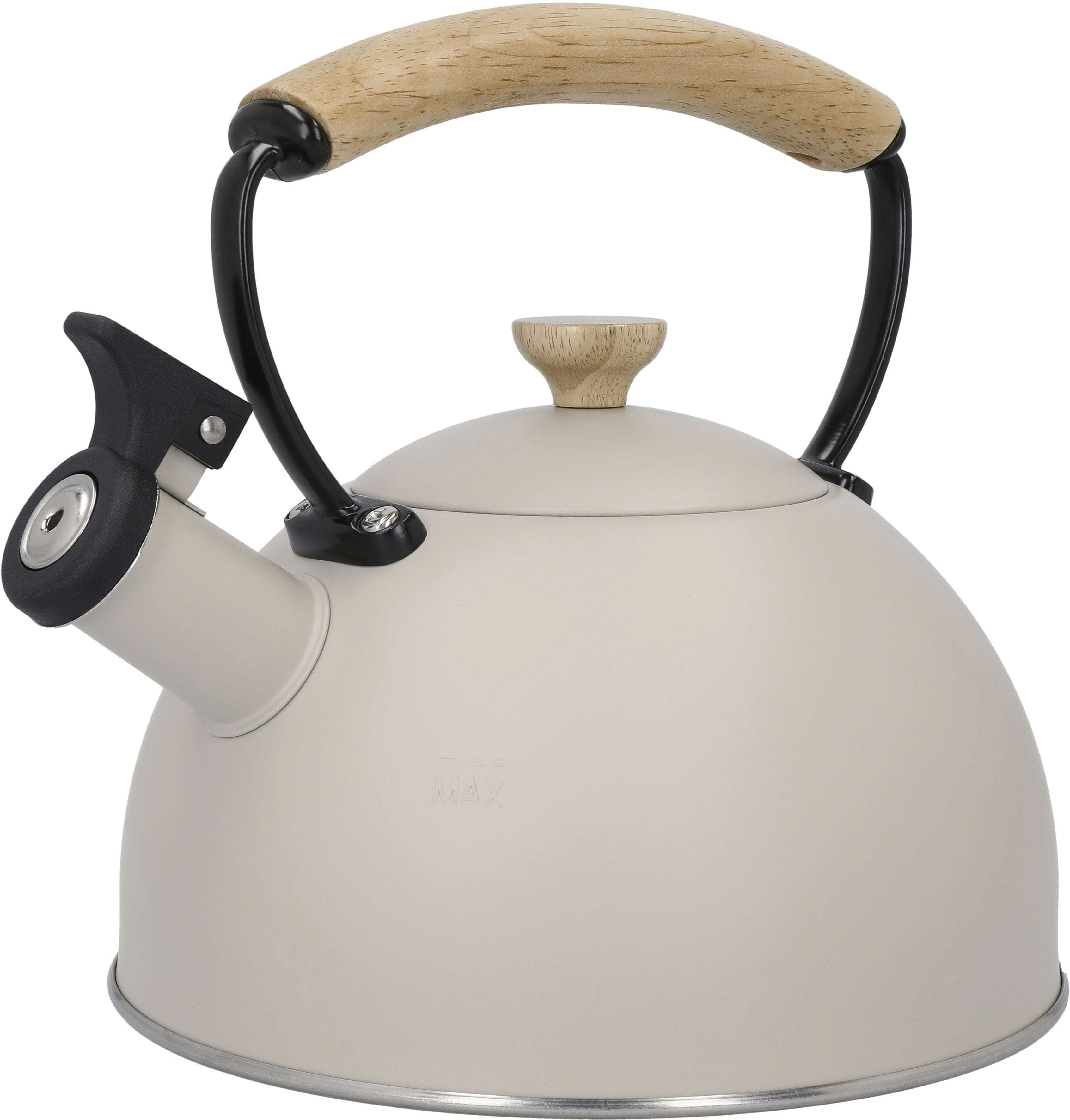 La Cafetière 1.6L Pfeifender Wasserkocher Beige