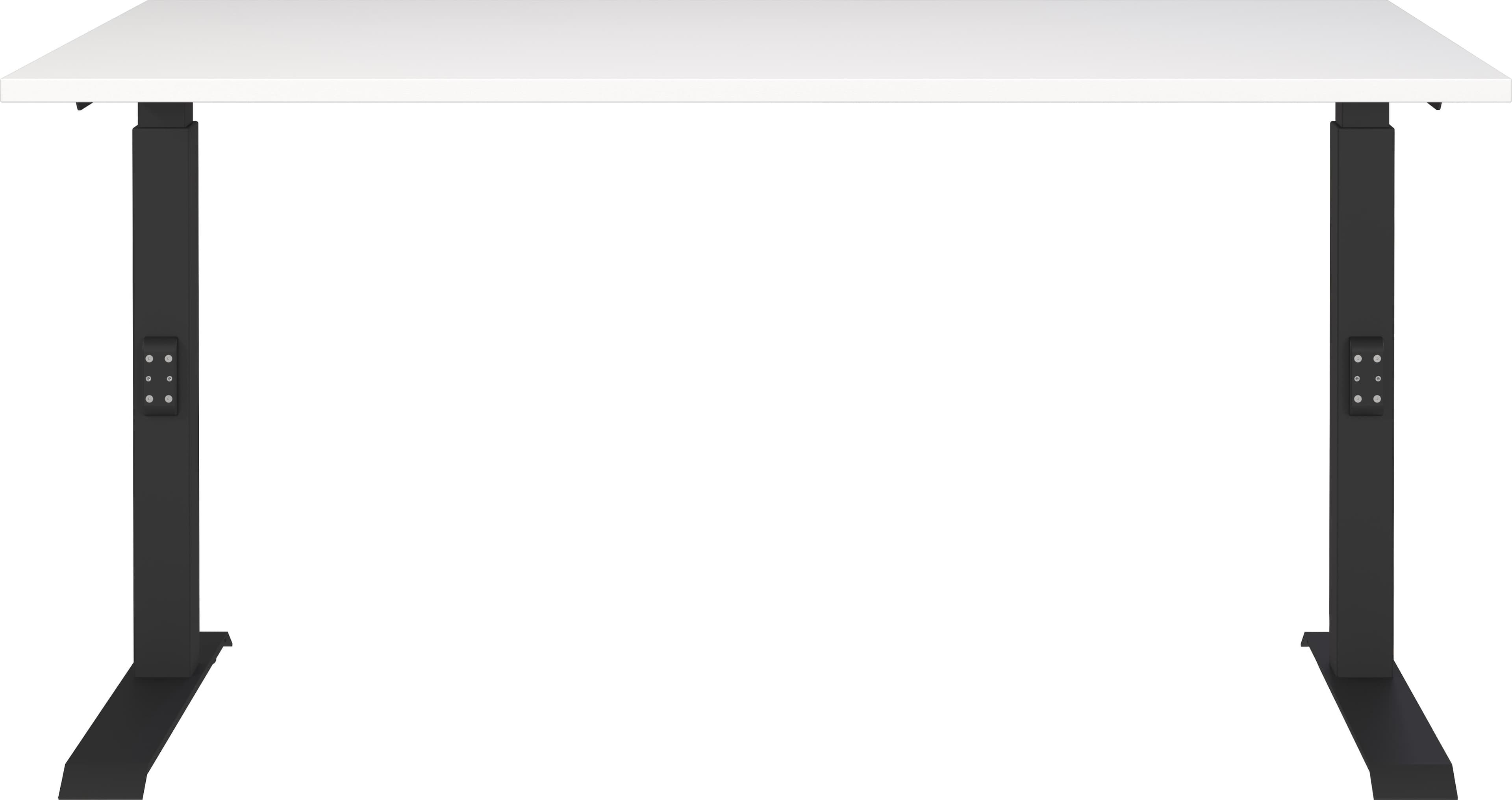 GERMANIA 'Downey' Schreibtisch in Schwarz und Weiß