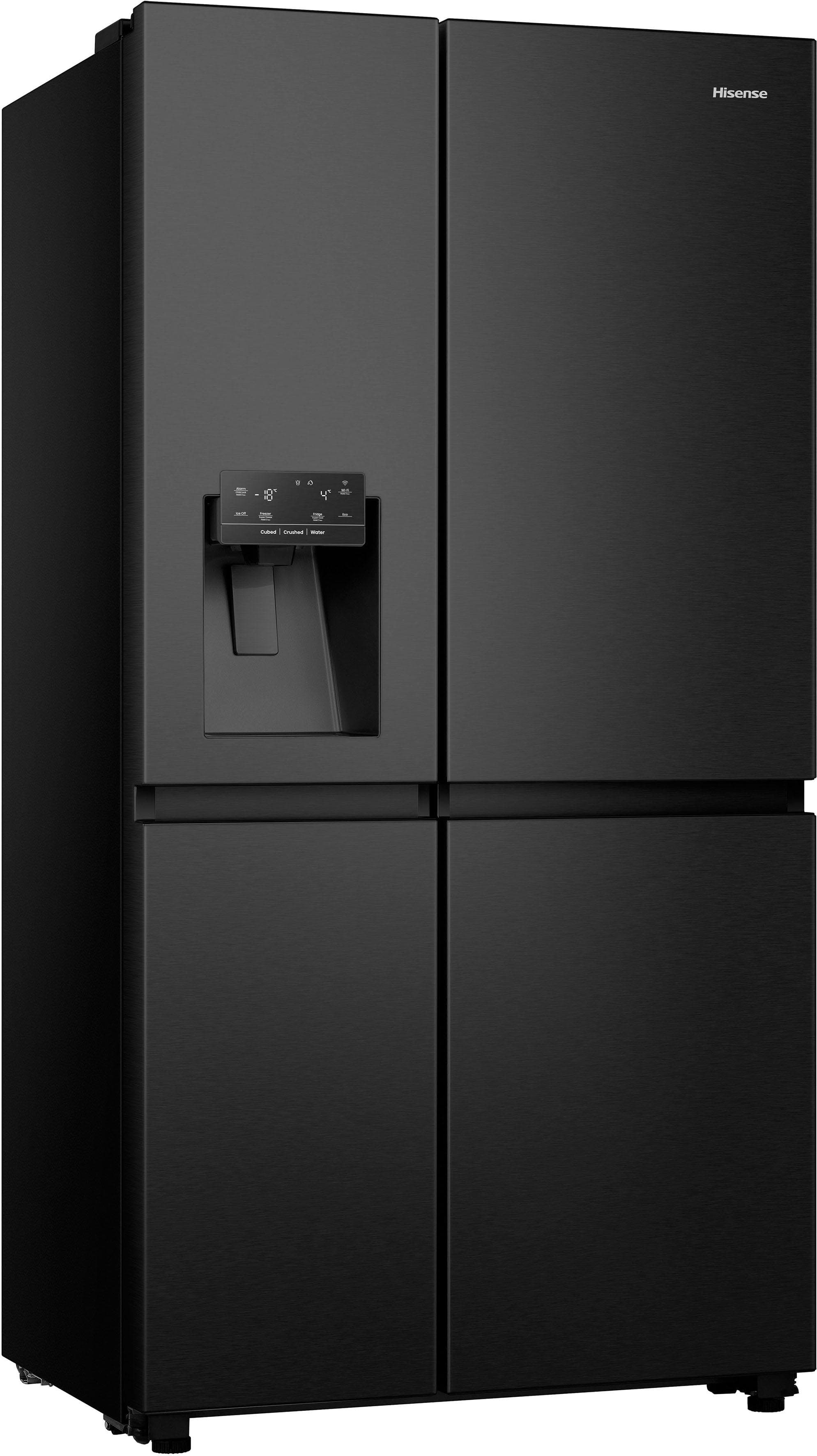 Hisense Side-by-Side RS818N4TFE Kühl-Gefrier-Kombination