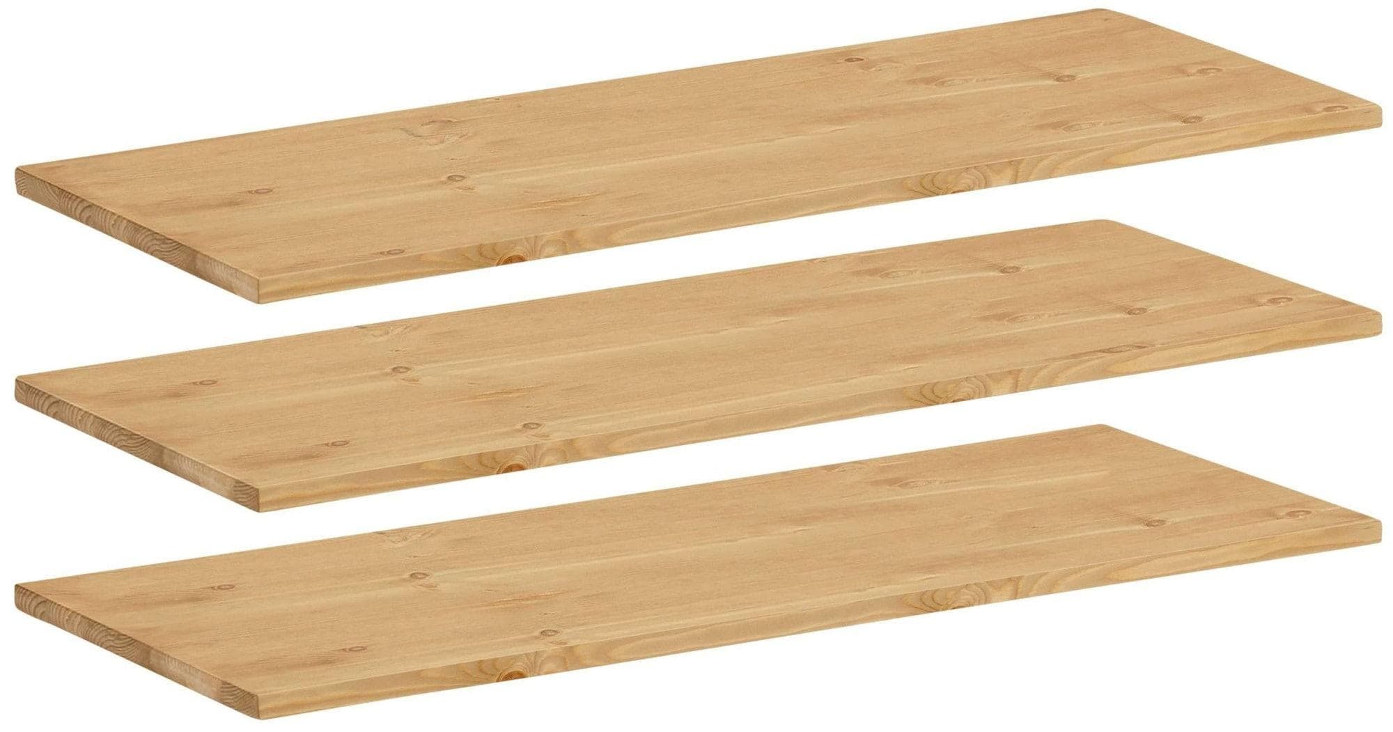 OTTO HOME Einlegeboden Juventus 3-tlg. FSC Massivholz Beige