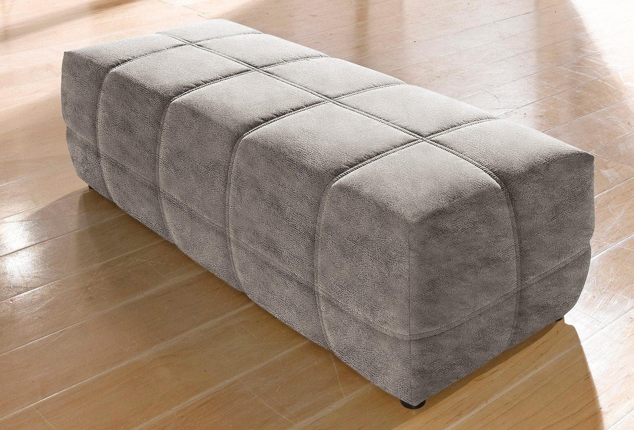 Großer Cord-Hocker - Passend zur Serie "Brandon"