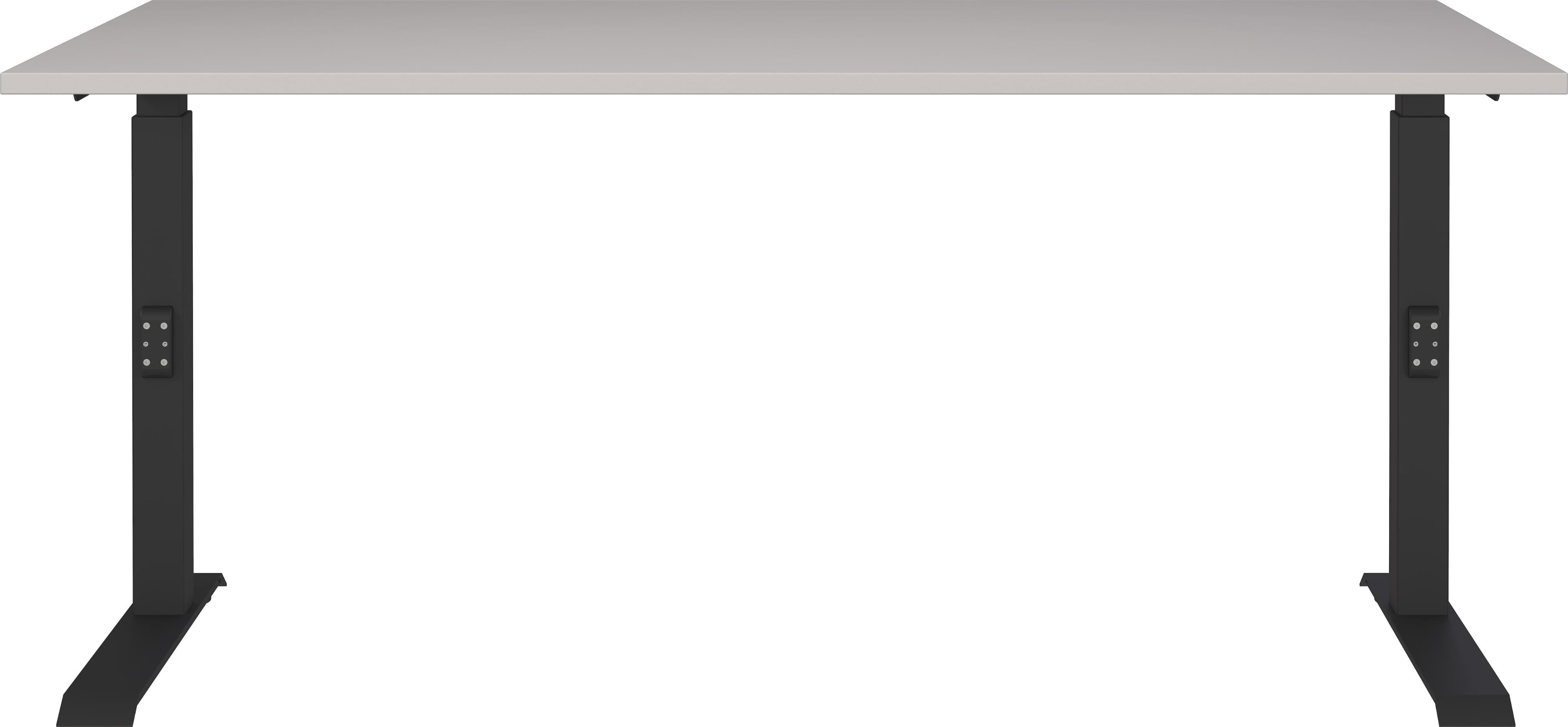 Schreibtisch GERMANIA Downey Beige/Schwarz 160x80x91 cm