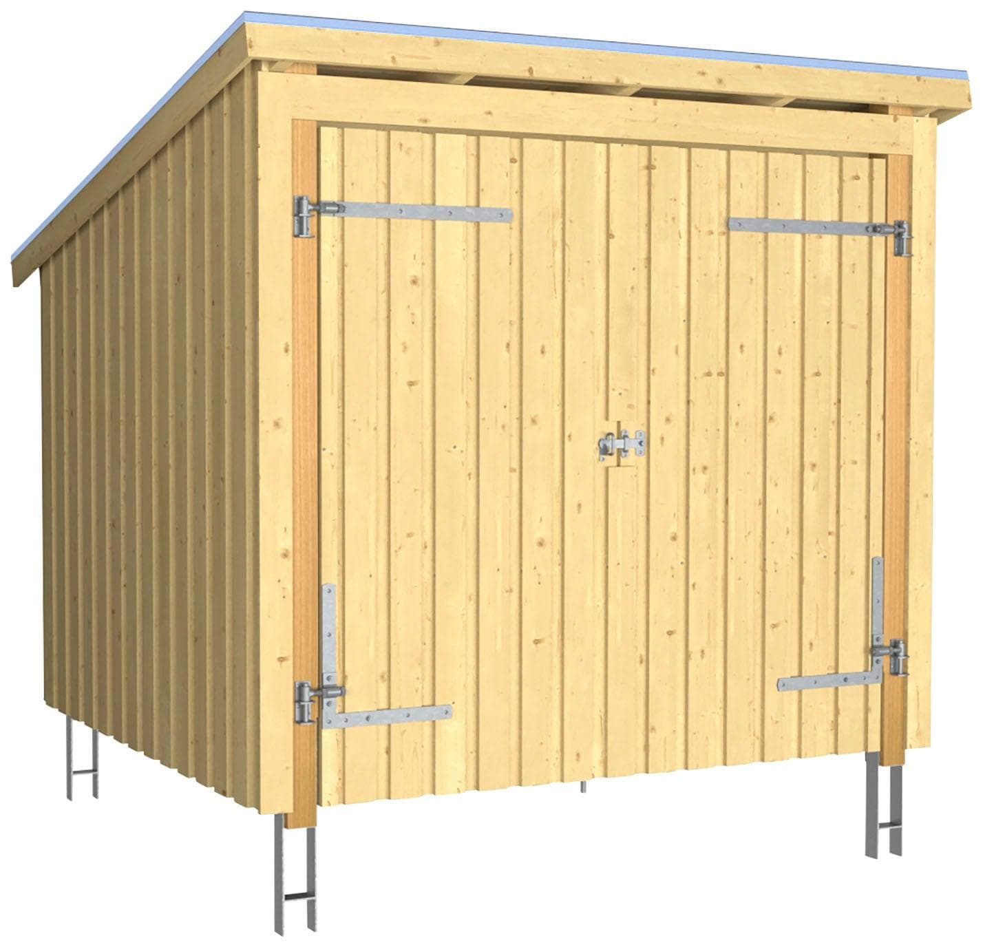 Gartenhaus im Nordic Stil aus Holzwerkstoff