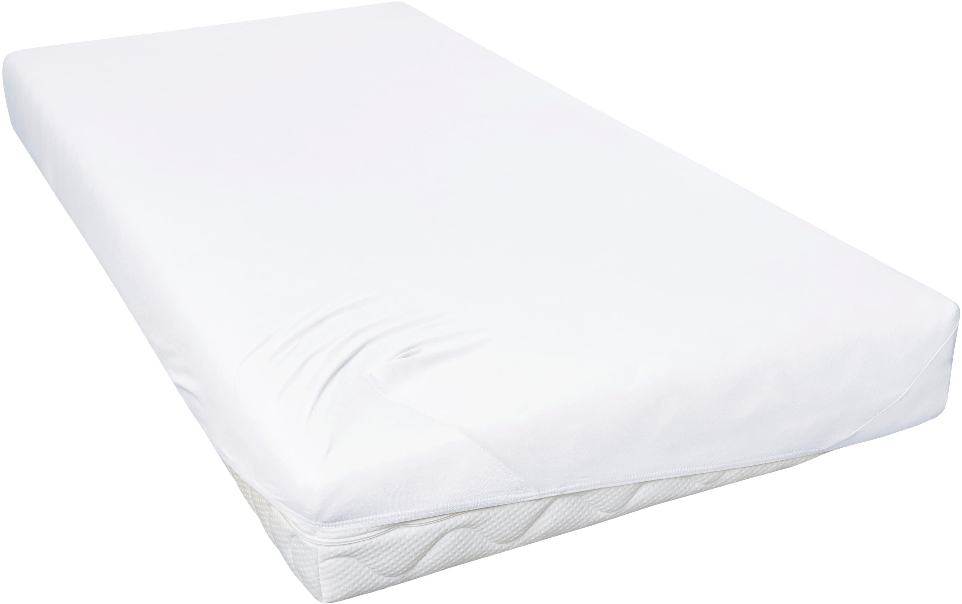 Spannbettlaken PRIMERA Luxus-Satin Weiß