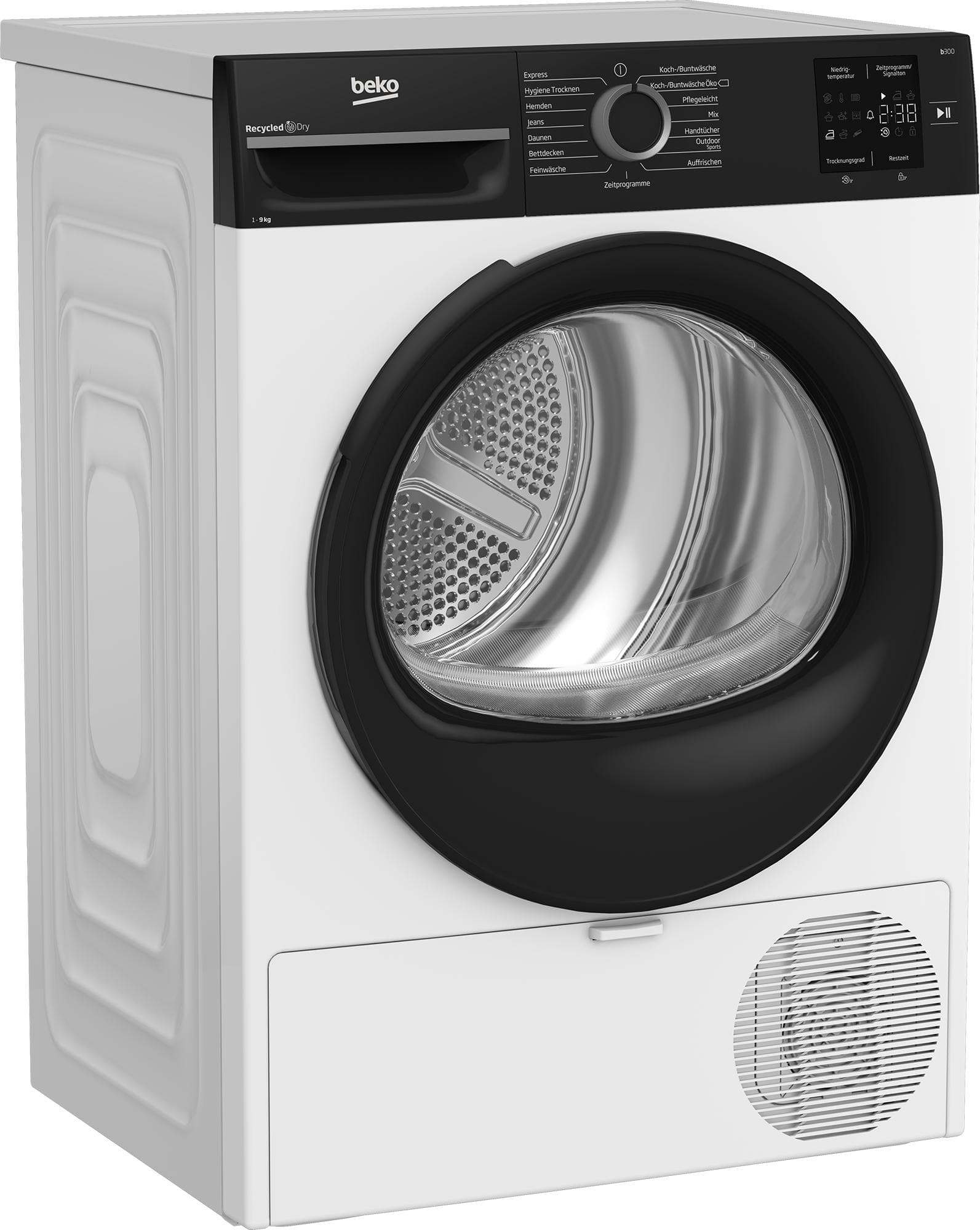 BEKO Wärmepumpentrockner BM3T39230W 9 kg Weiß