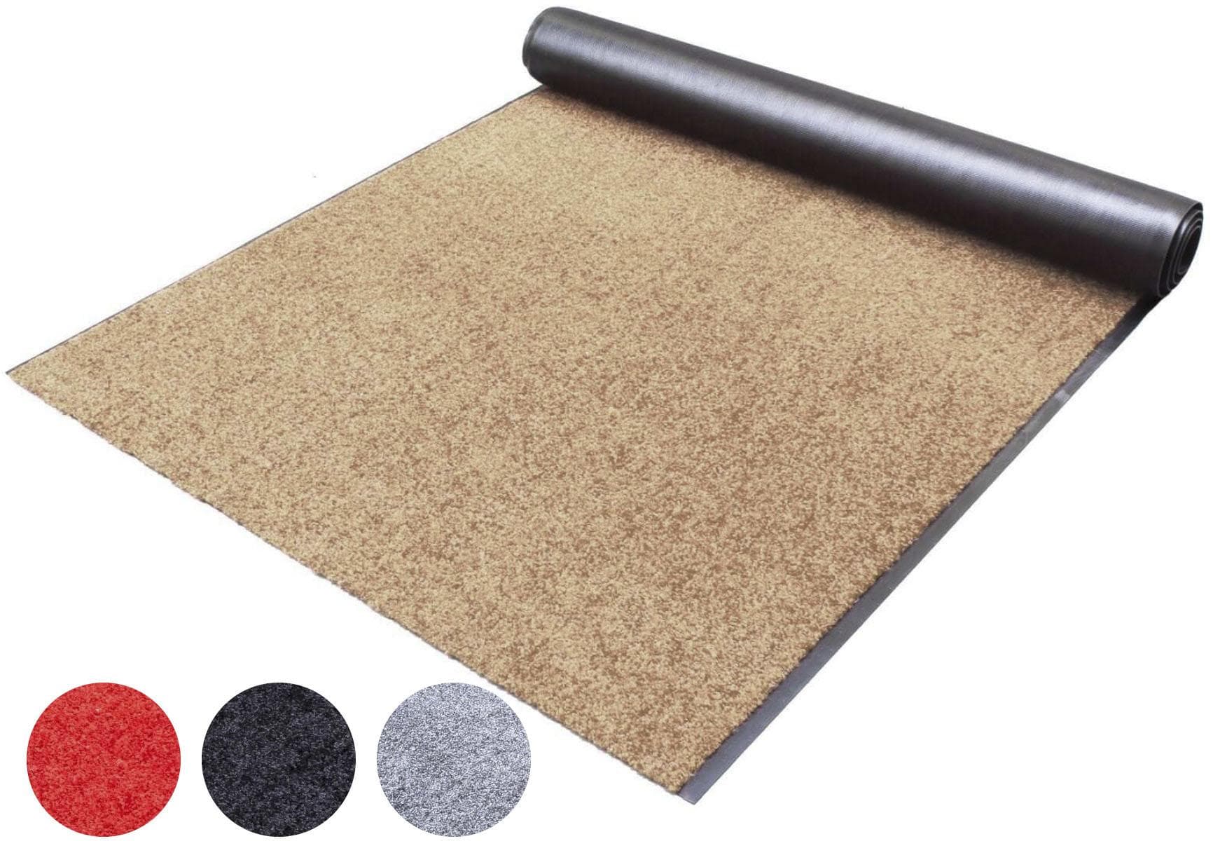 Läufer CLEAN Schmutzfangläufer Beige Polyamid Rutschhemmend