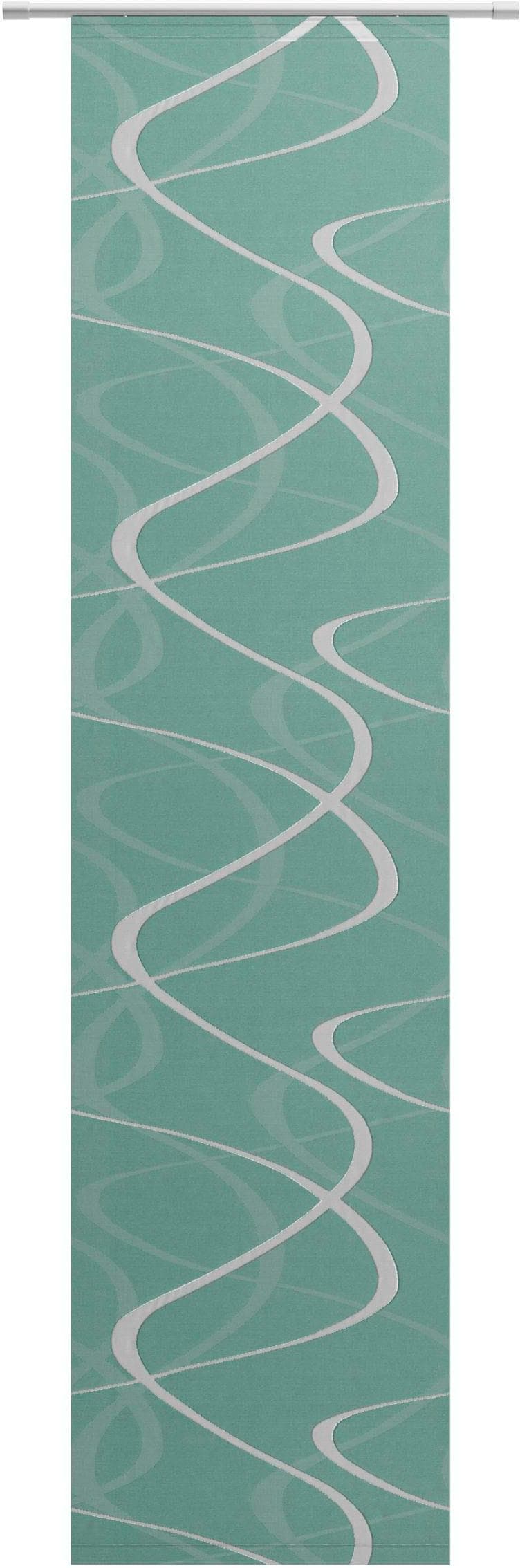 Schiebegardine Neutex for you! Pelotas Blau Scherli Polyester