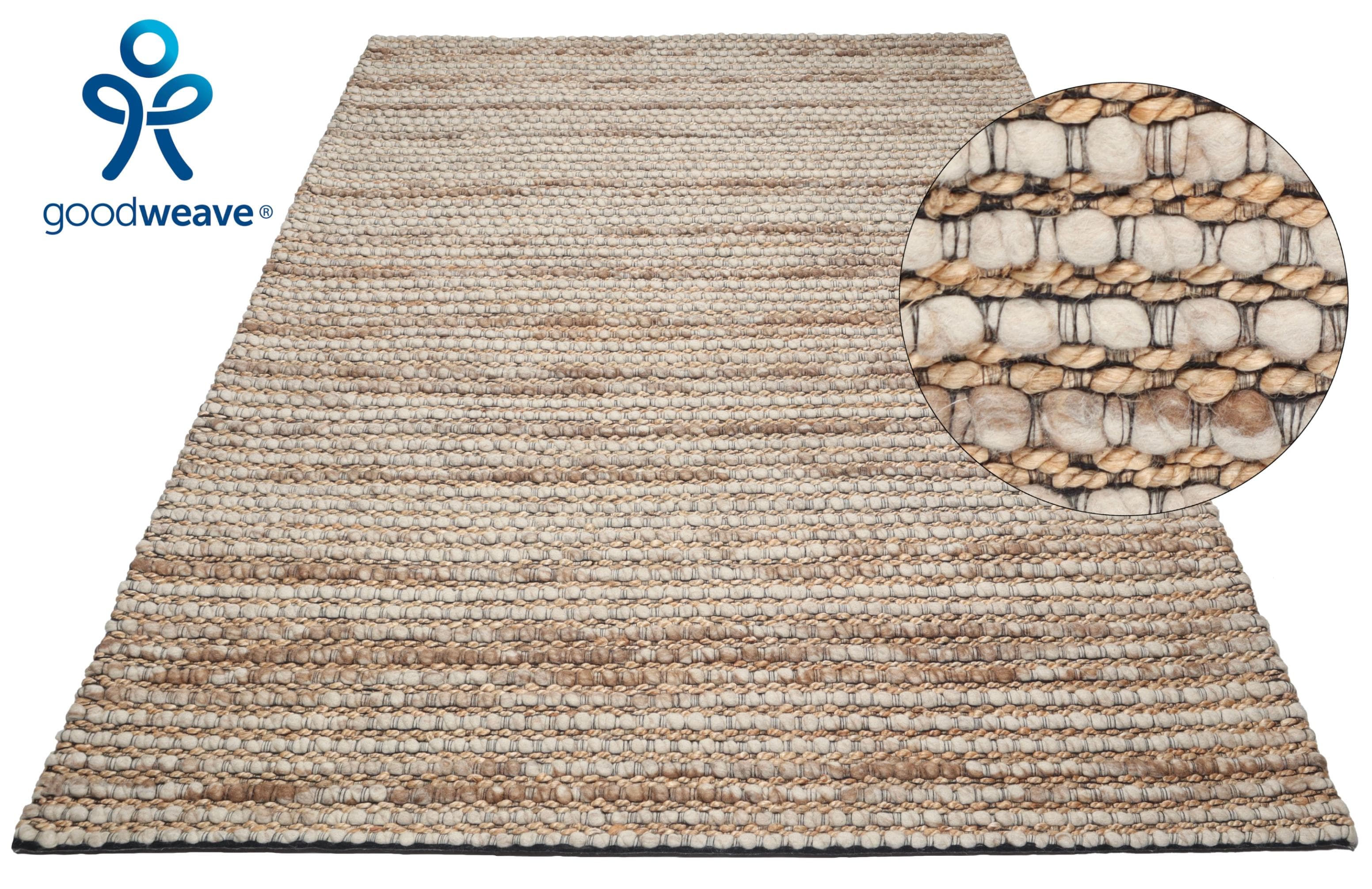 My Home Wollteppich Leevy Wolle