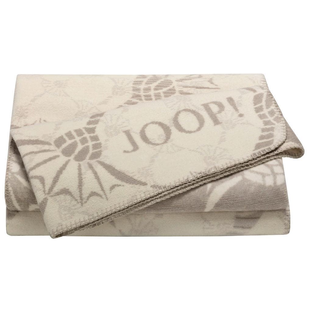 Joop! Wohndecke Cornflower Double 150x200 cm Weiß Textil