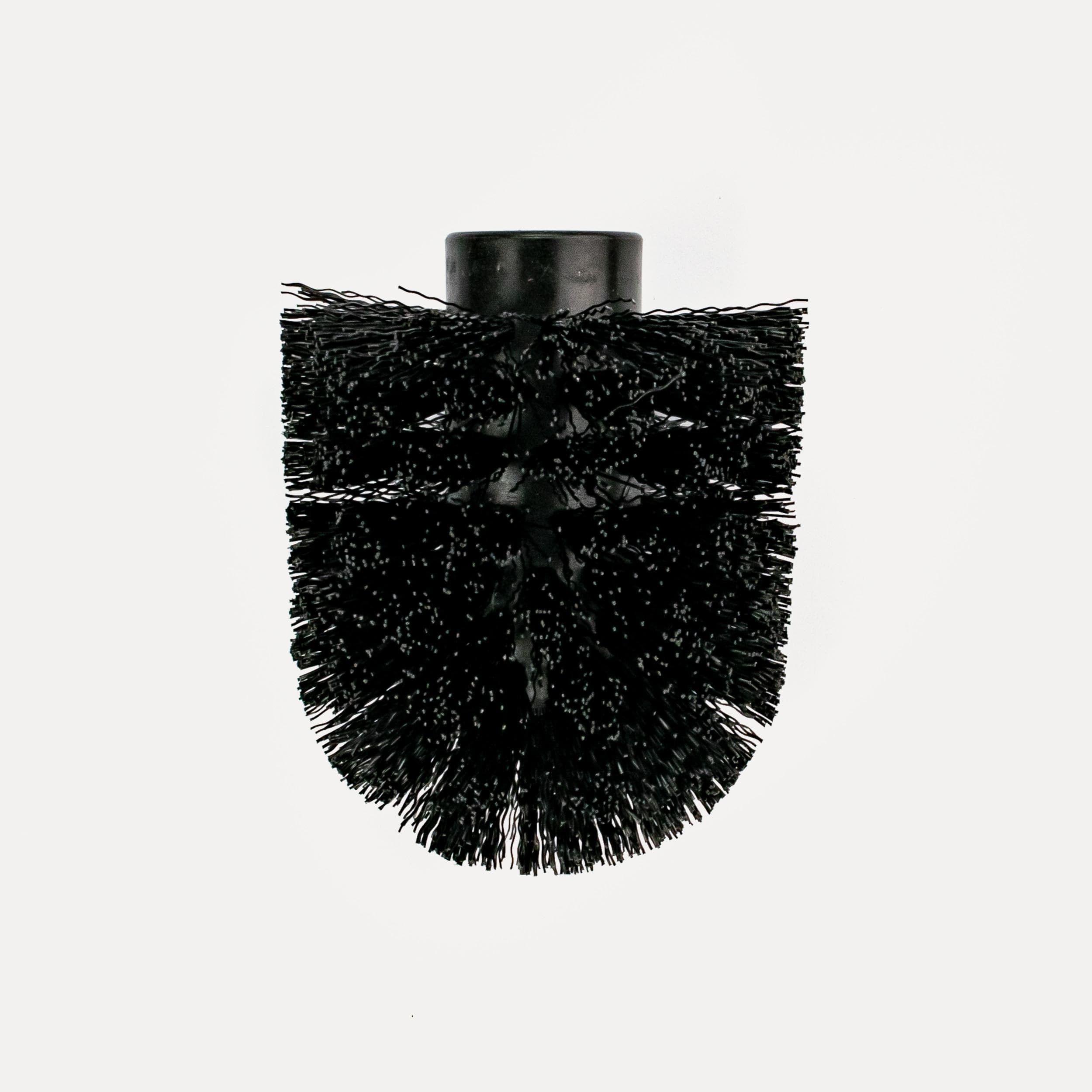 MÖVE WC-Reinigungsbürste Ersatzbürstenkopf Black Velvet Schwarz Kunststoff
