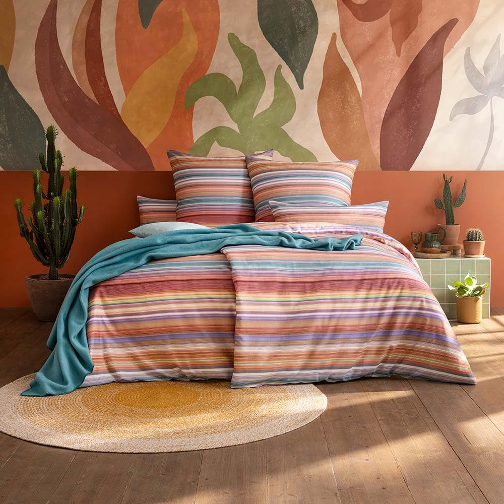 Bettwäsche ESTELLA Ruth Multicolor Mako-Satin