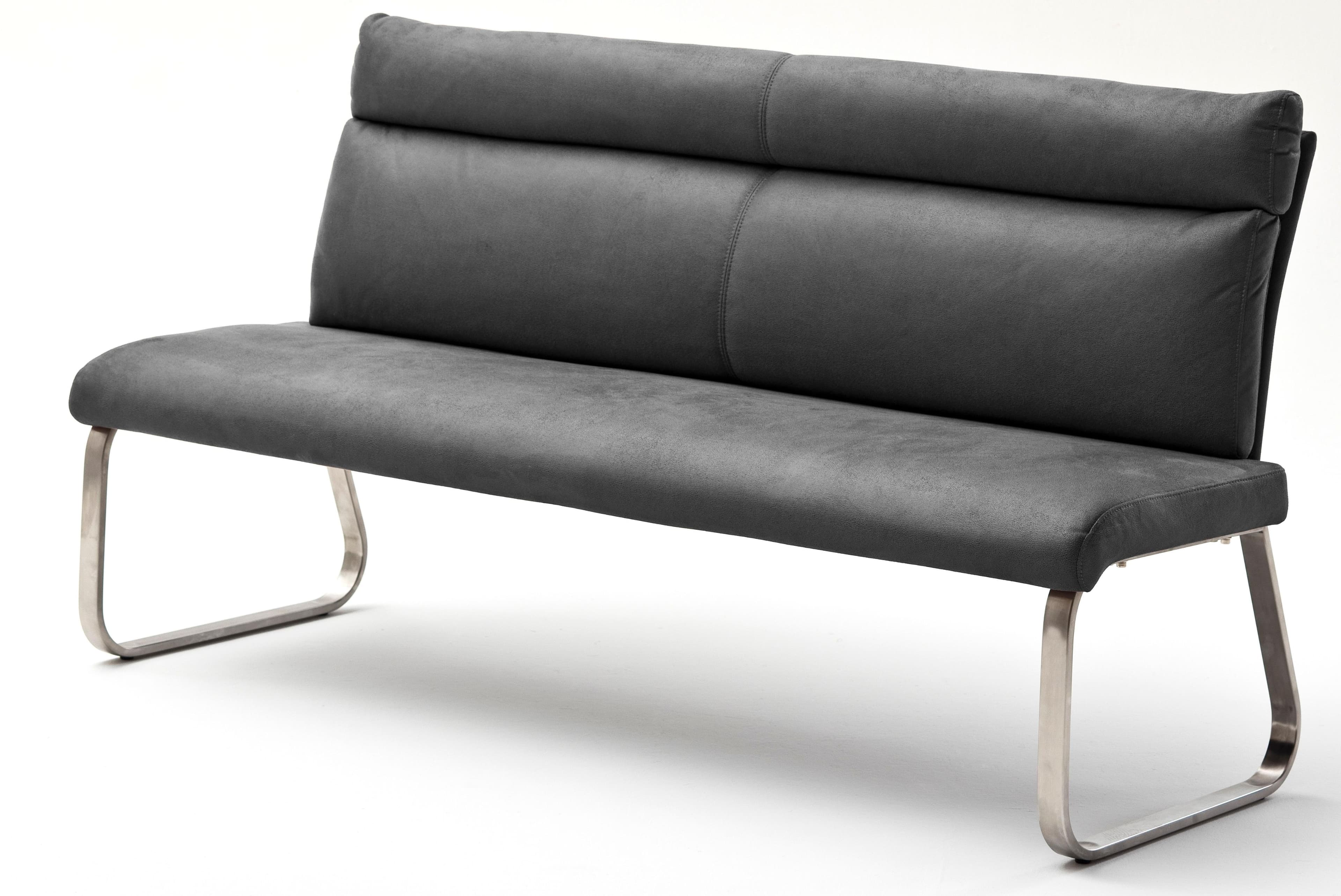 MCA Bank Rabea 180 cm Grau Vintage