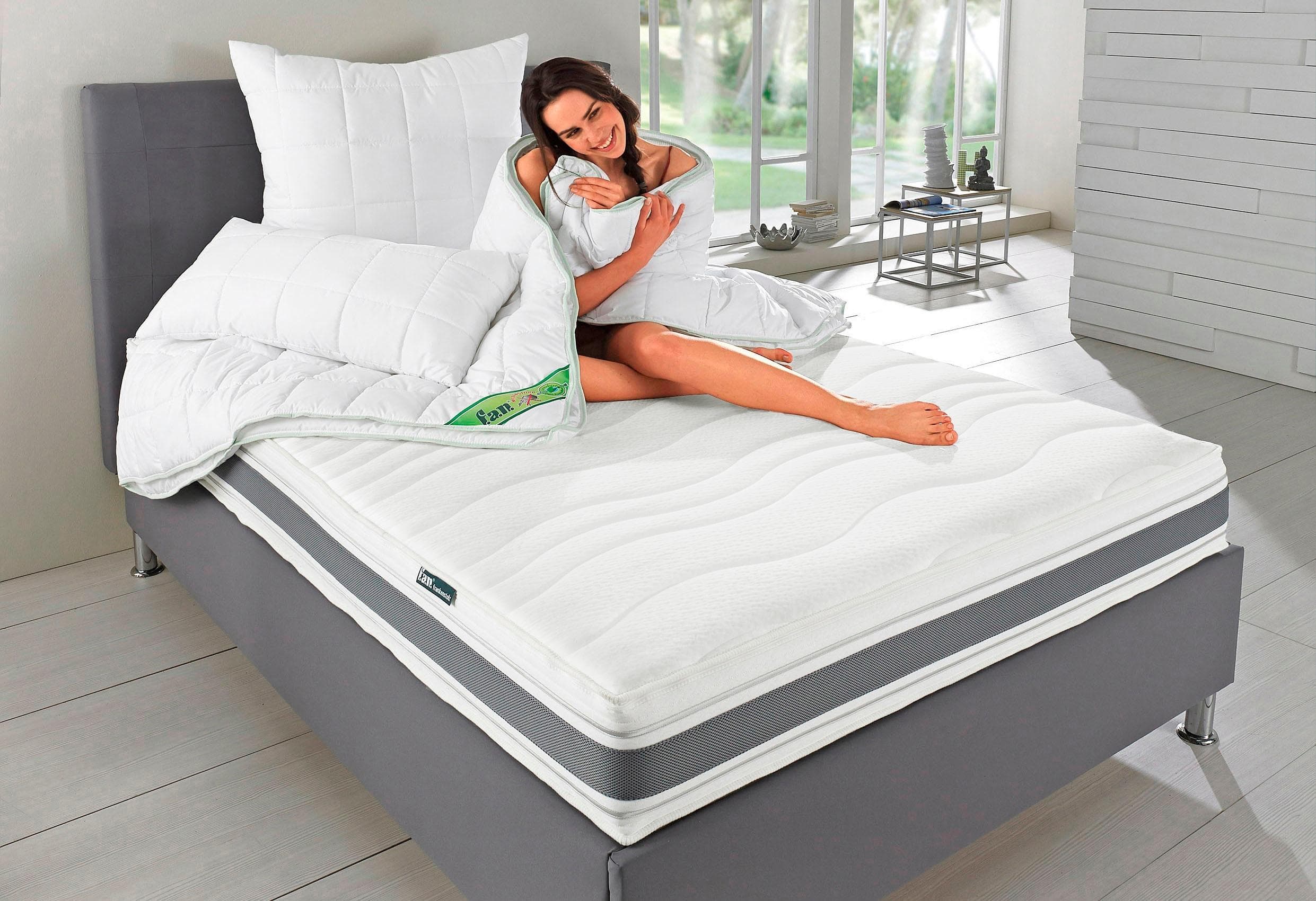 Kaltschaummatratze FAN Punktoflex de Luxe KS 90x200 cm Härtegrad 3