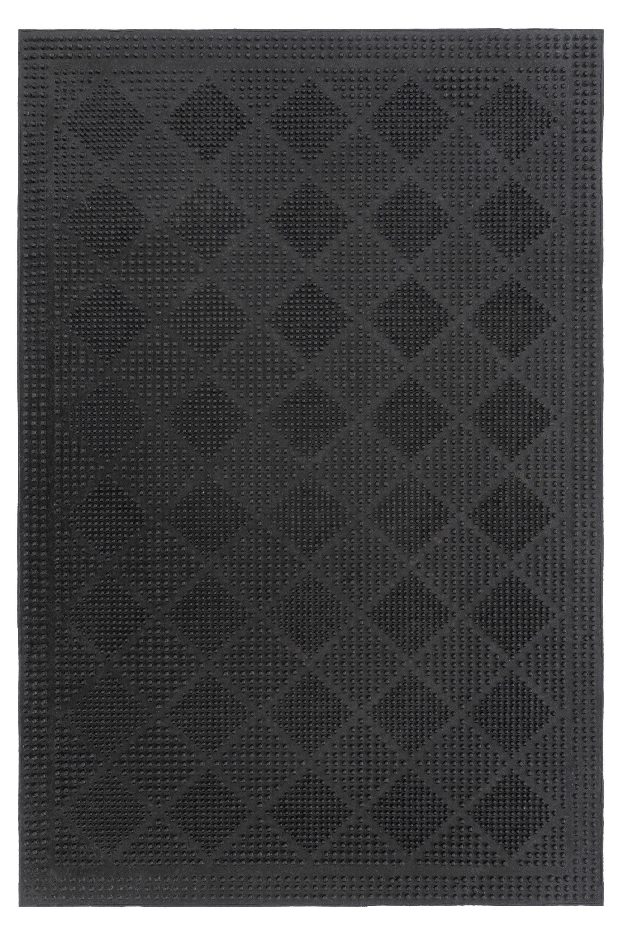 Kayoom Fußmatte Elegant Entry 125 Rot Gummi