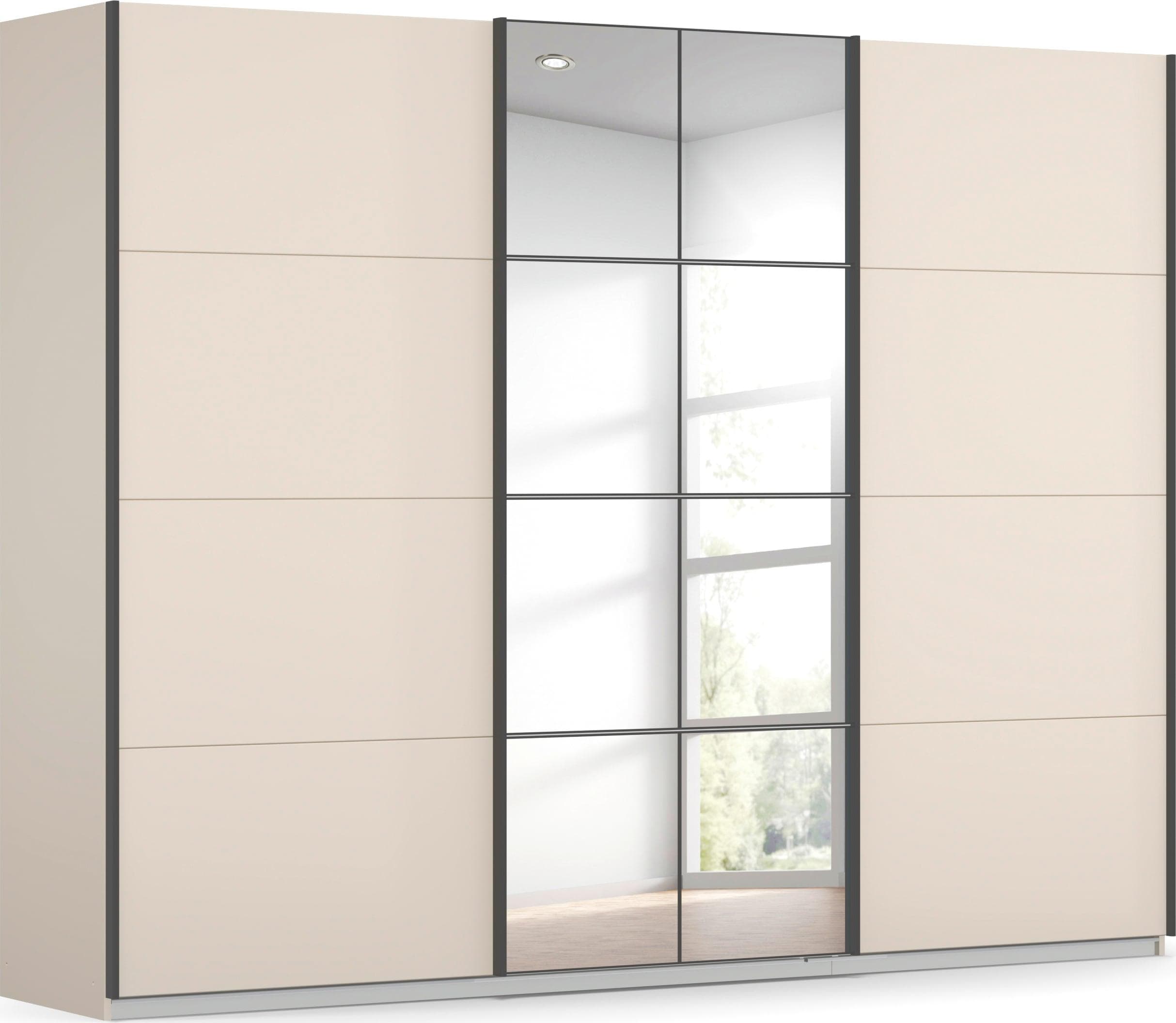 Kleiderschrank OTTO HOME Schwebetürenschrank BAVENO Beige