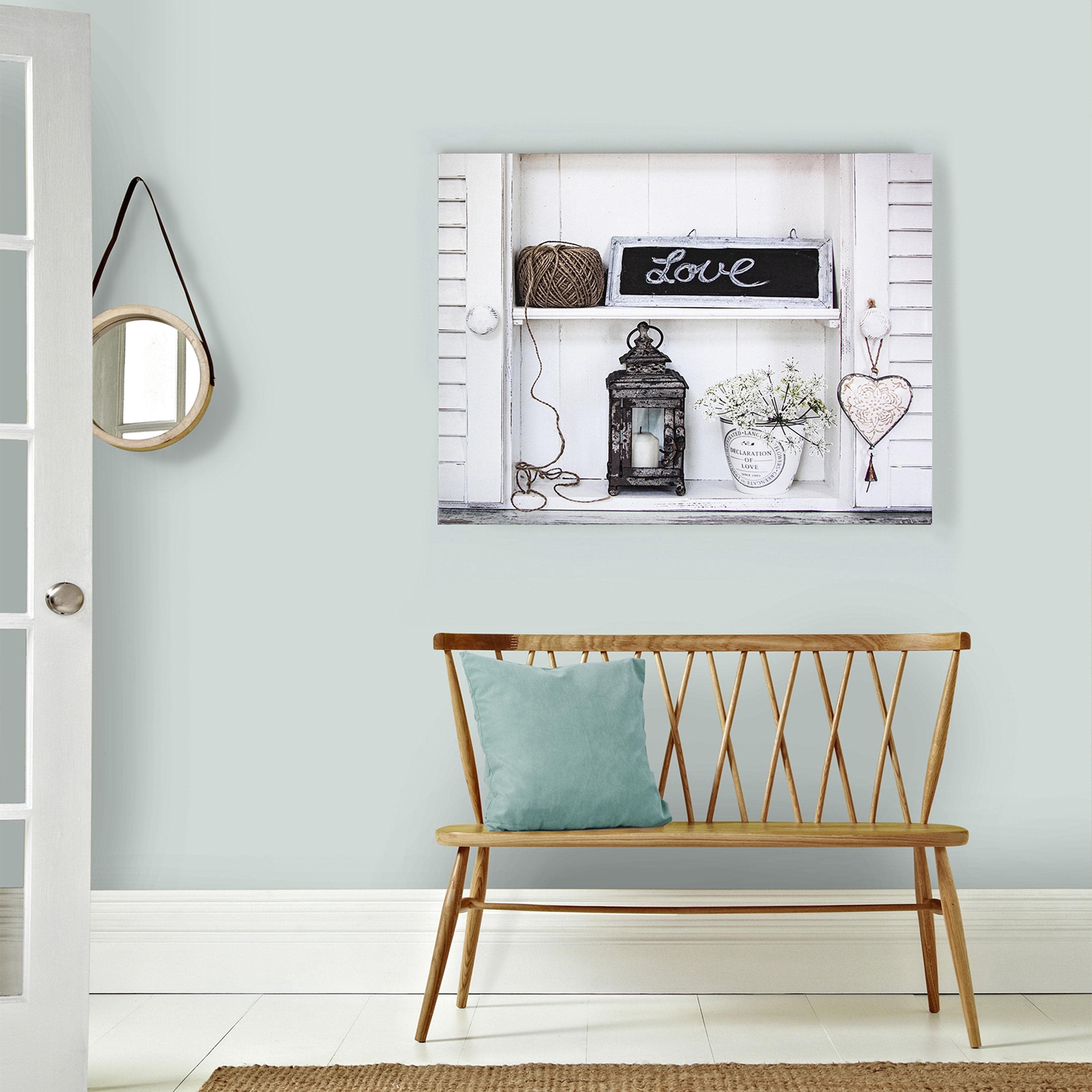 Leinwandbild ART FOR THE HOME Stillleben Love Gold