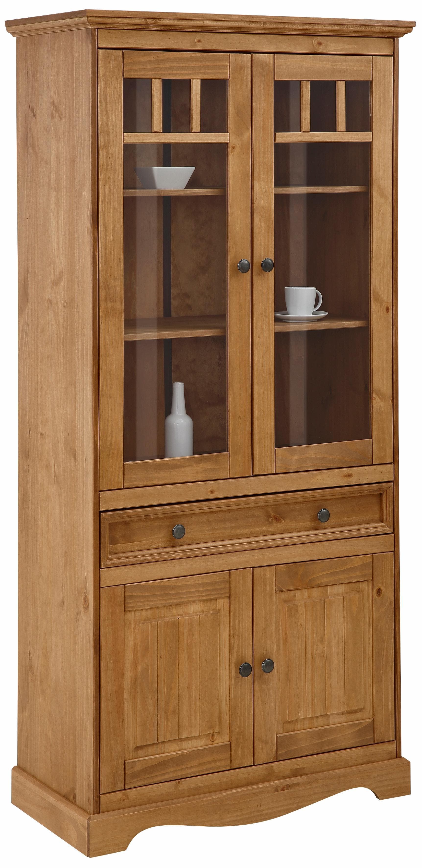OTTO HOME Vitrine Melissa Landhausstil Beige Natur