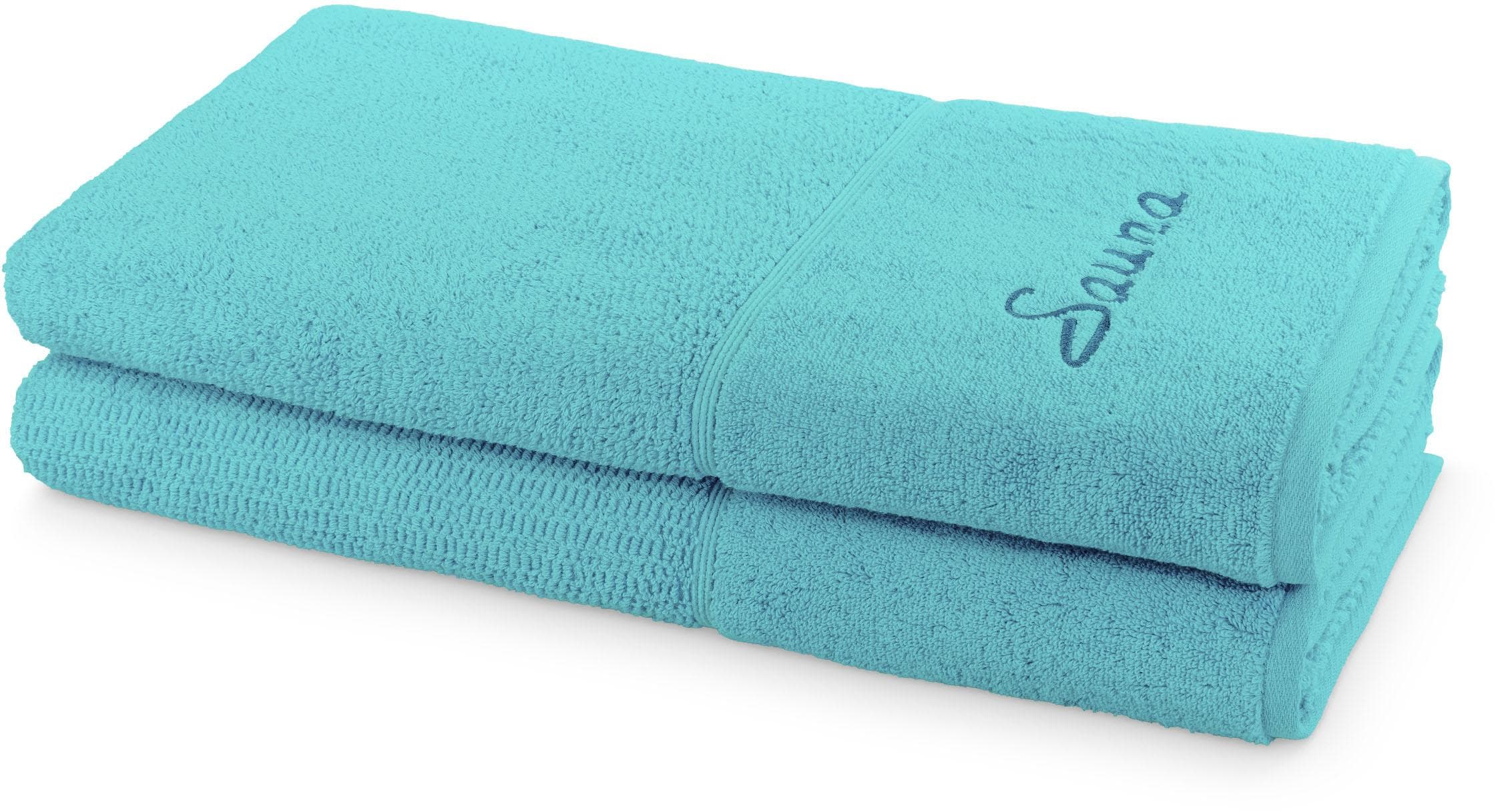 MÖVE FOR FROTTANA Saunatuch Ocean 100% Baumwolle Walkfrottier