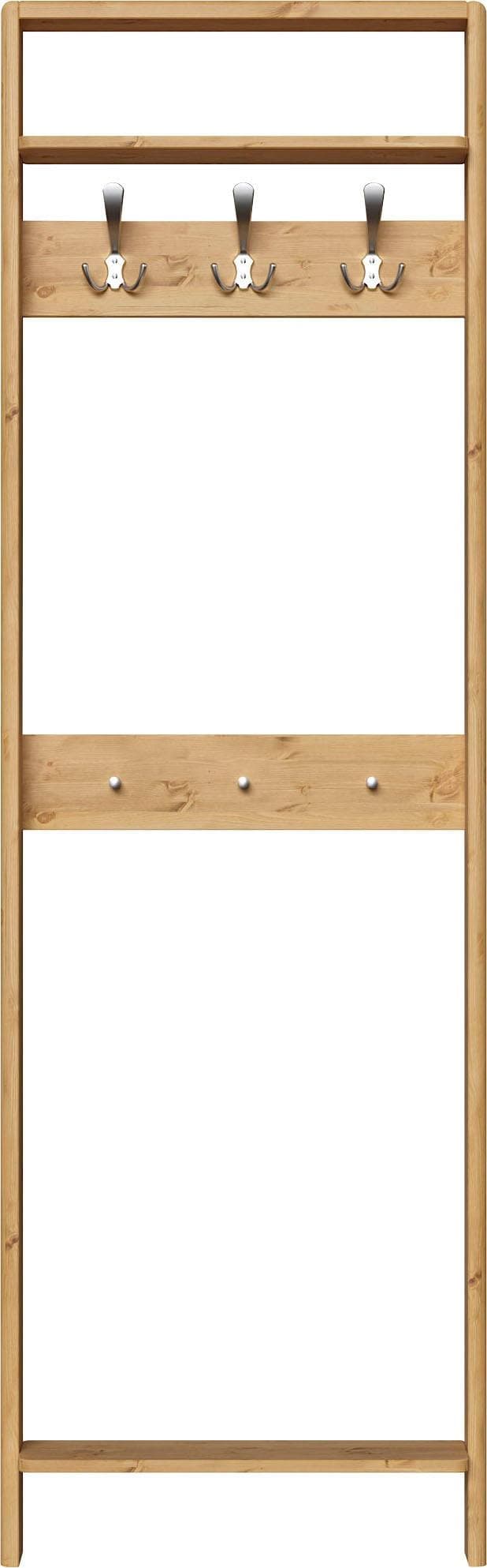 OTTO HOME Luven Garderobenpaneel Massivholz Kiefer Natur