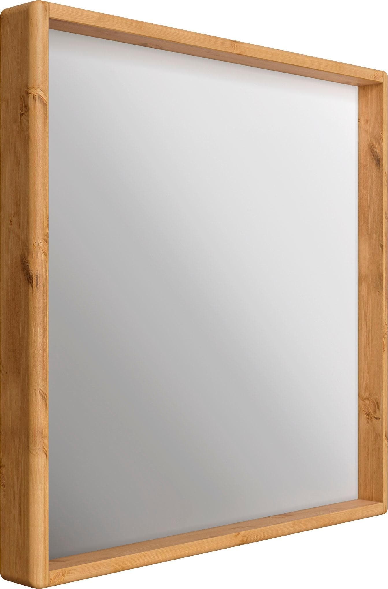 OTTO HOME Spiegel Livana Kiefer Natur Massivholz 80x80cm