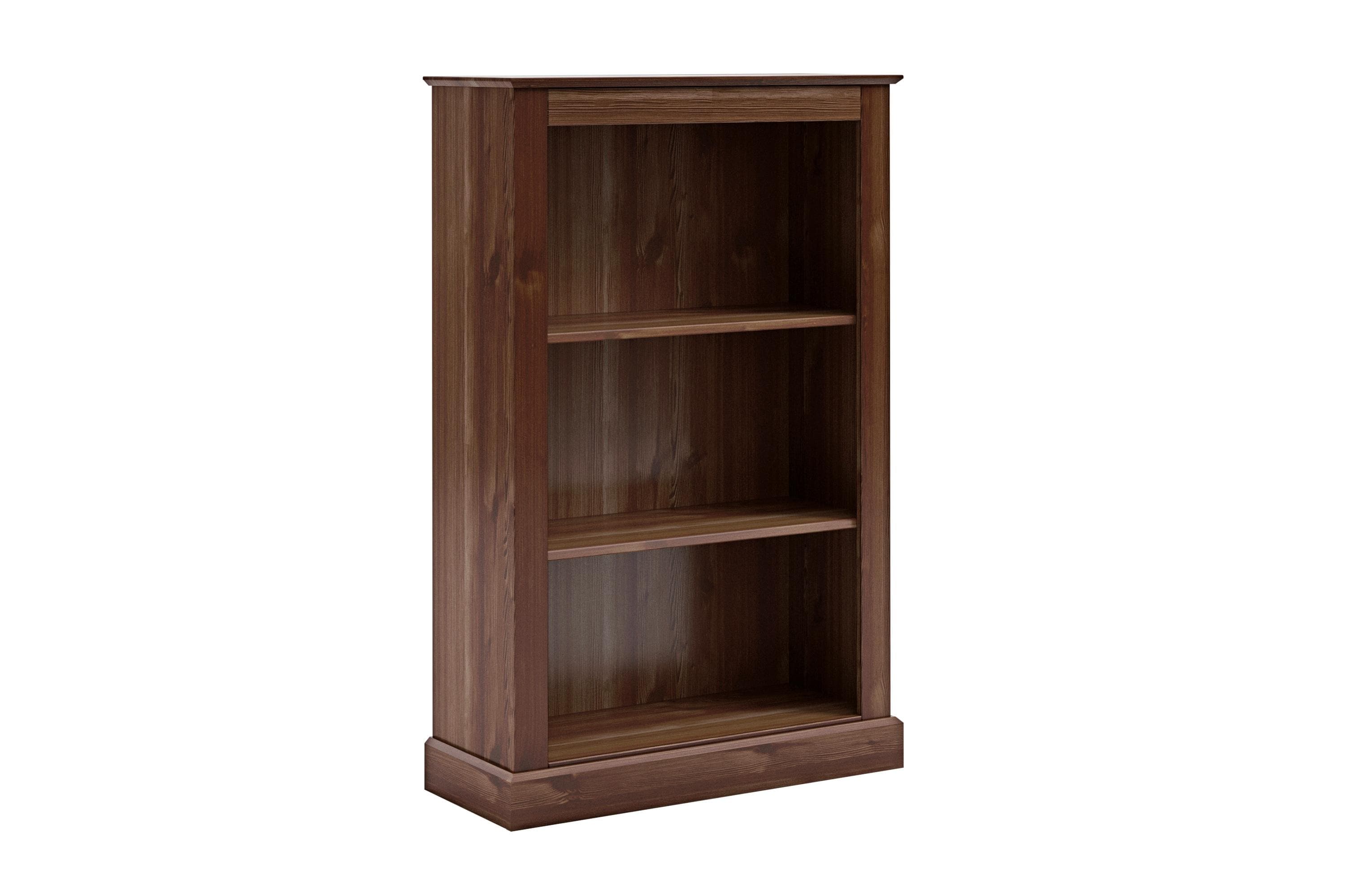 OTTO HOME Bücherregal Liotta Braun Massivholz 2 Regalböden