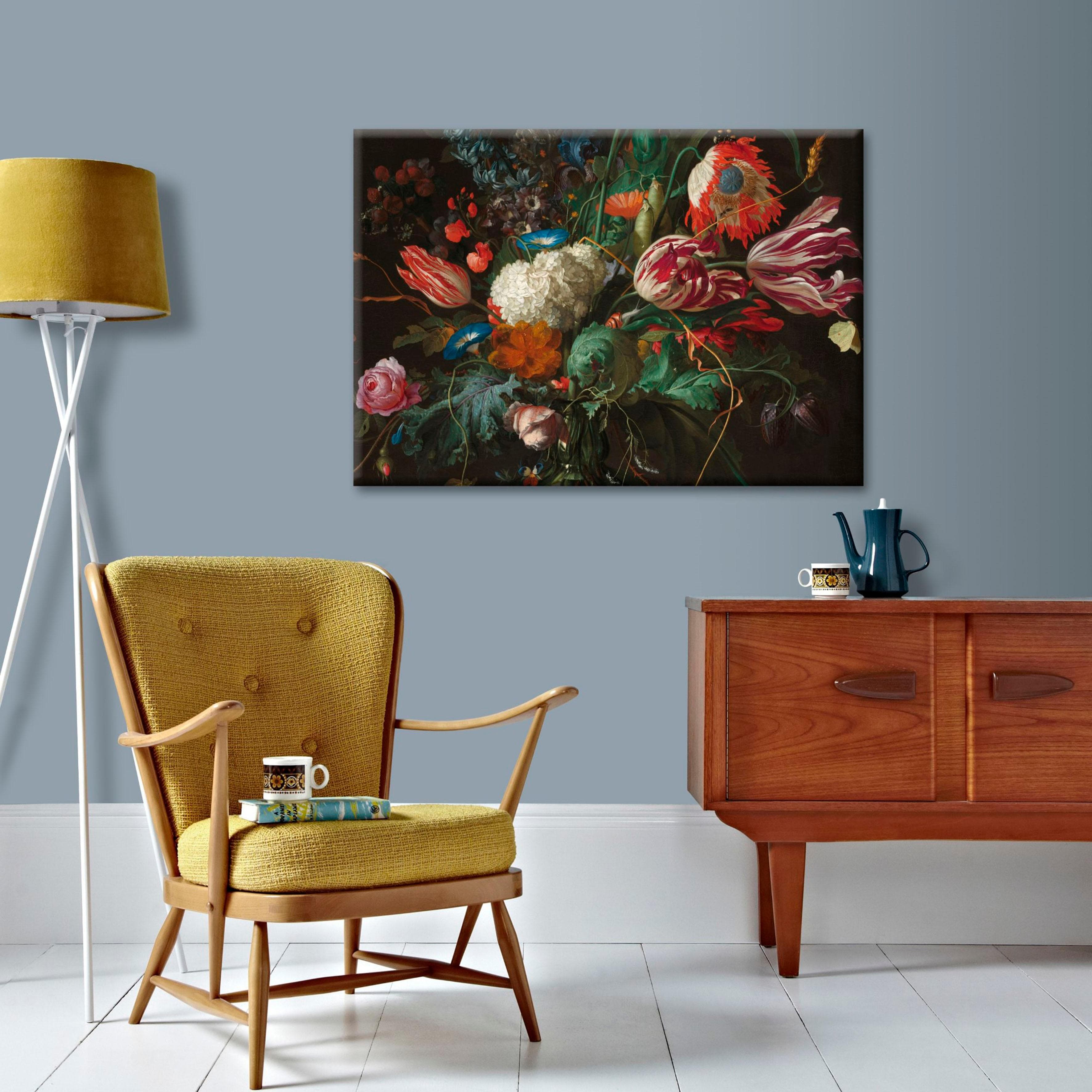 Klassisches Botanisches Leinwandbild