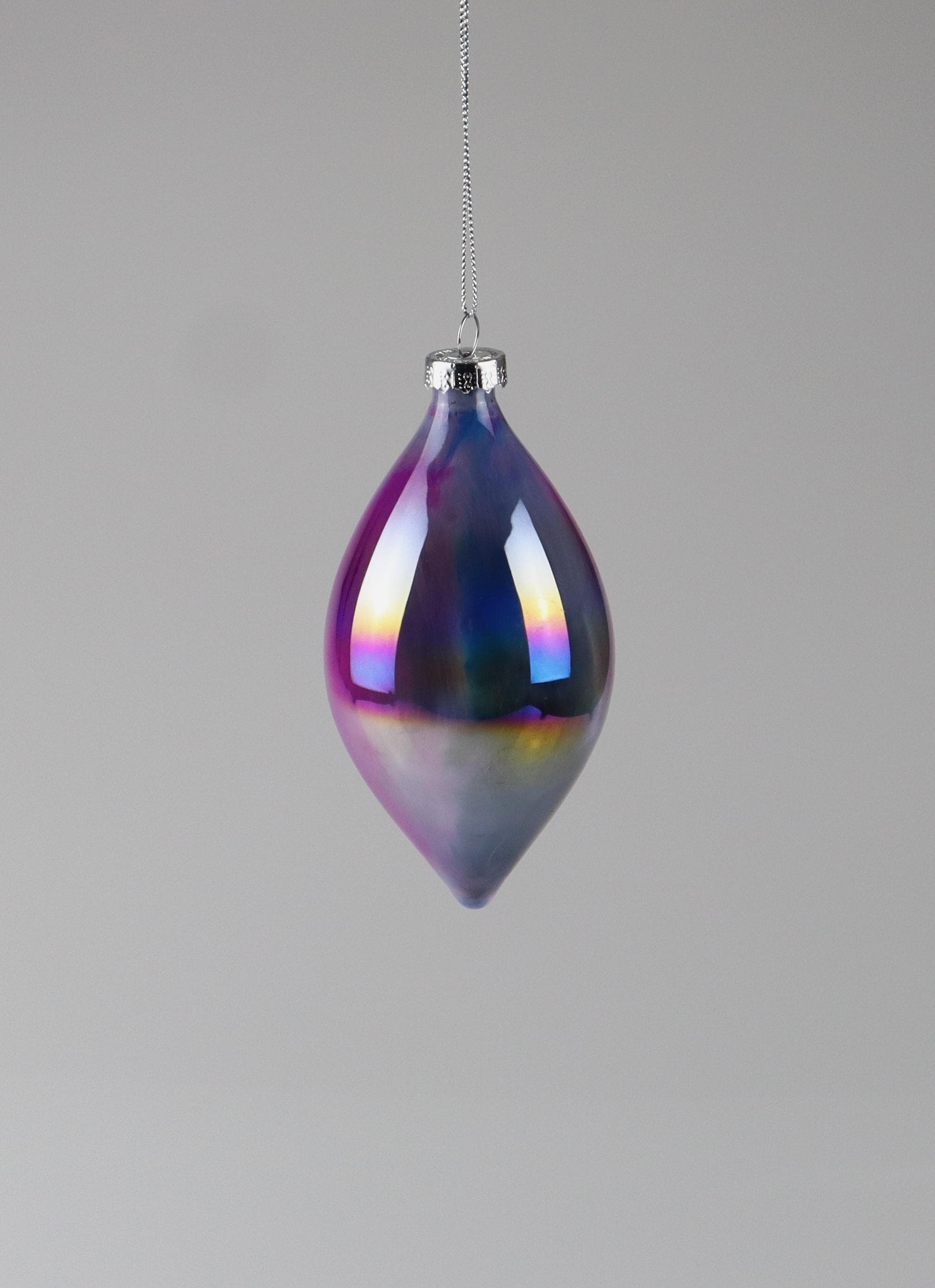 Dekokugel AM DESIGN Irisierend Glas 6er Set