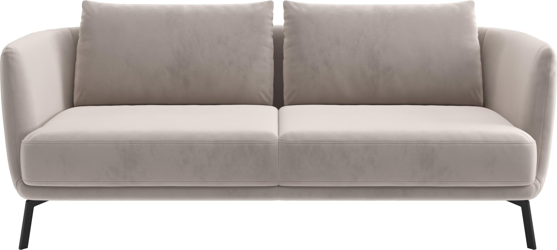 Schöner Wohnen Sofa Pearl 3-Sitzer Beige Metallfüße