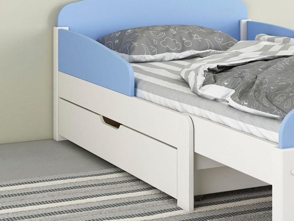 Bettschubkasten OTTO HOME Barne Weiß Massivholz Kiefer