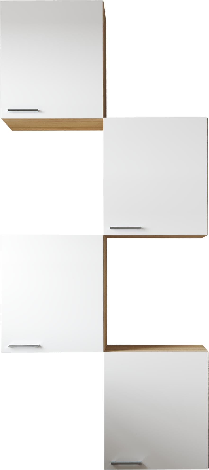 Mehrzweckschrank-Set RESPEKTA Merle Weiß Soft-Close