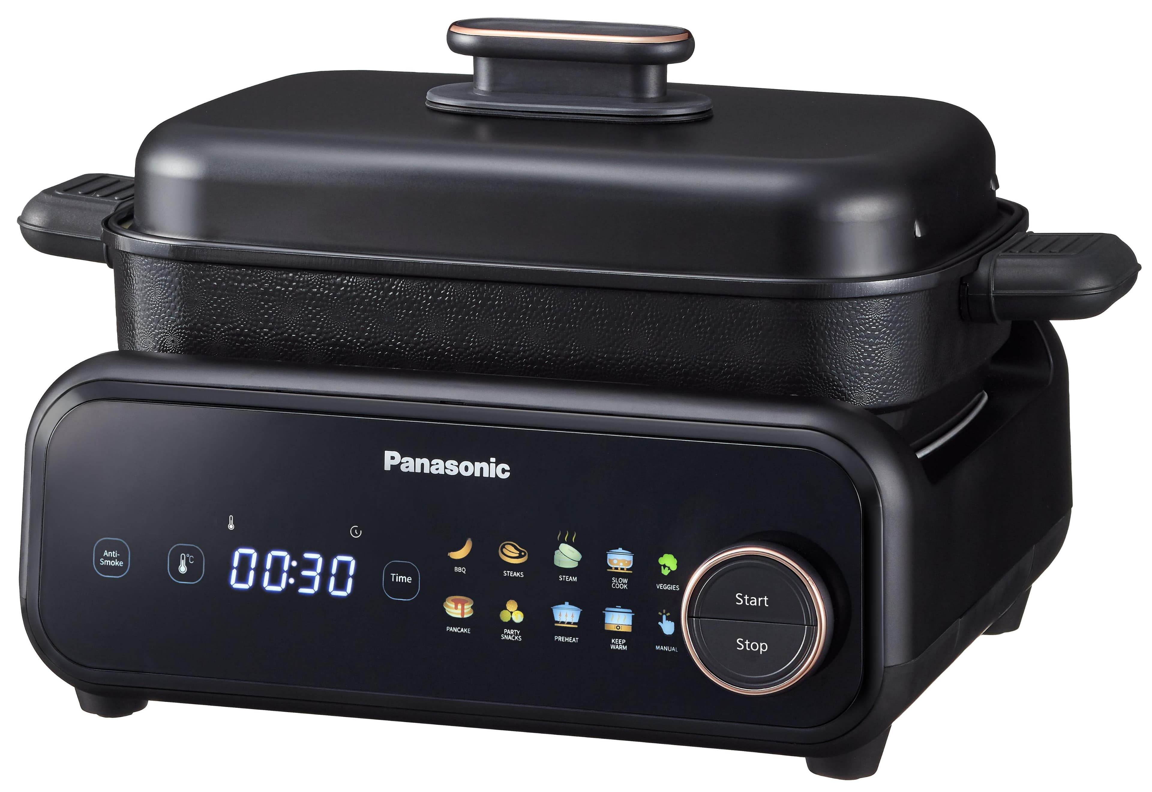 PANASONIC Multikocher Schwarz 6-in-1