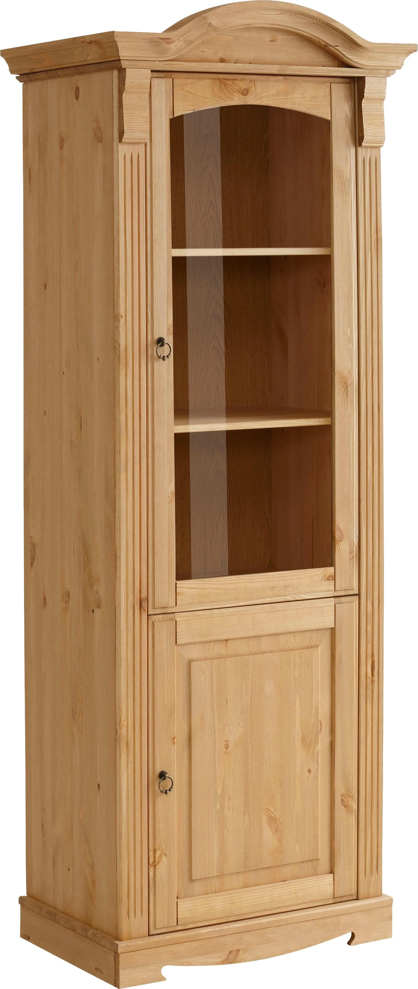 OTTO HOME Vitrine Anna Massivholz Kiefer Beige