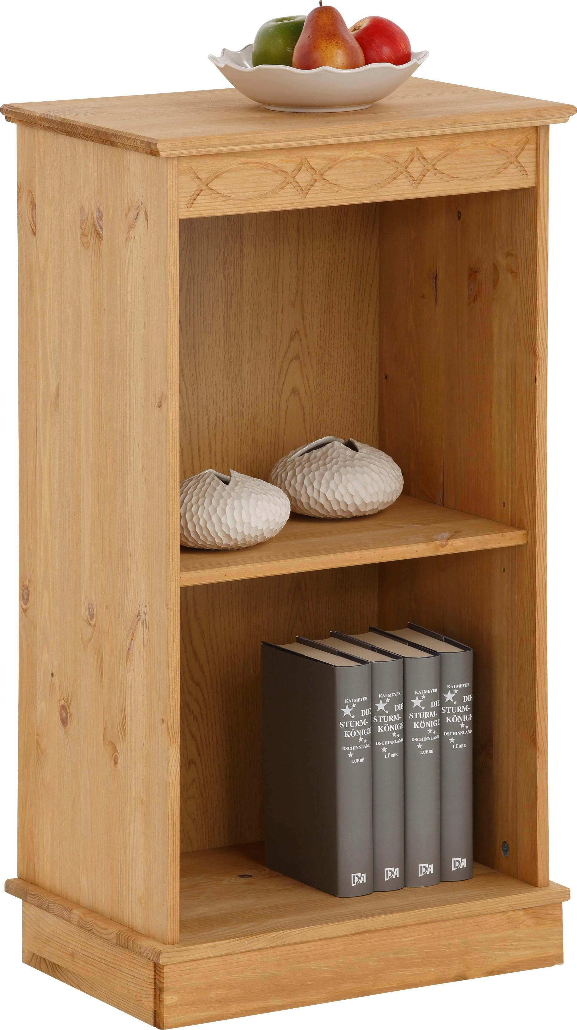 OTTO HOME Bücherregal Indra Beige Natur Massivholz Kiefer