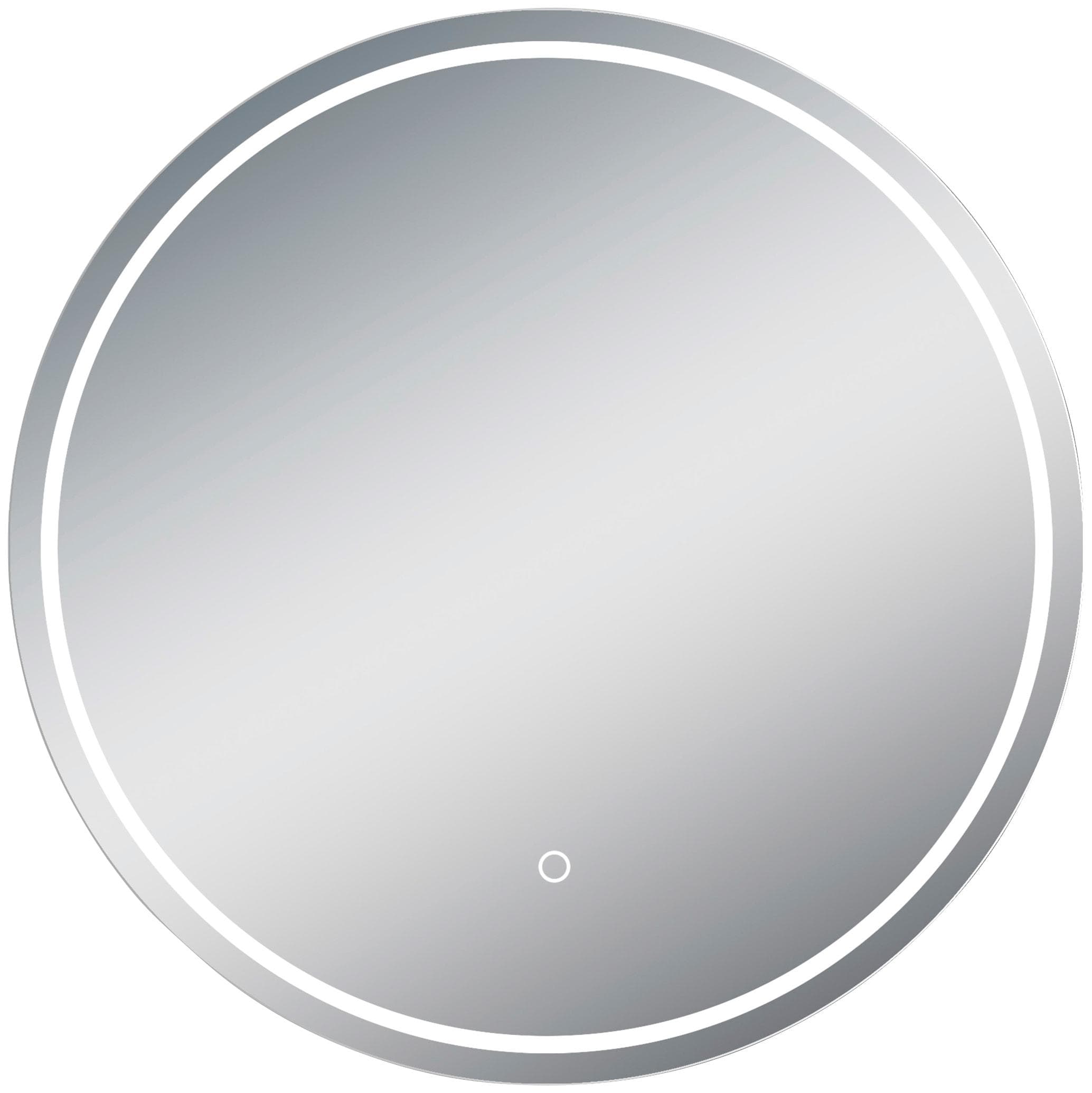 Badspiegel TALOS Moonshine Silberfarben 60 cm LED-Beleuchtung